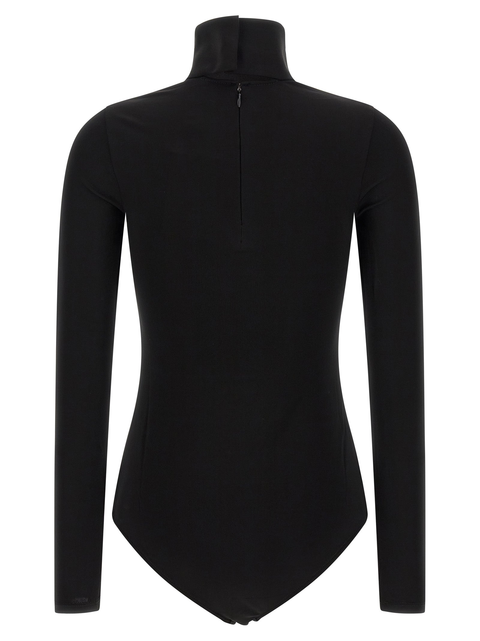 Black Viscose Bodysuit