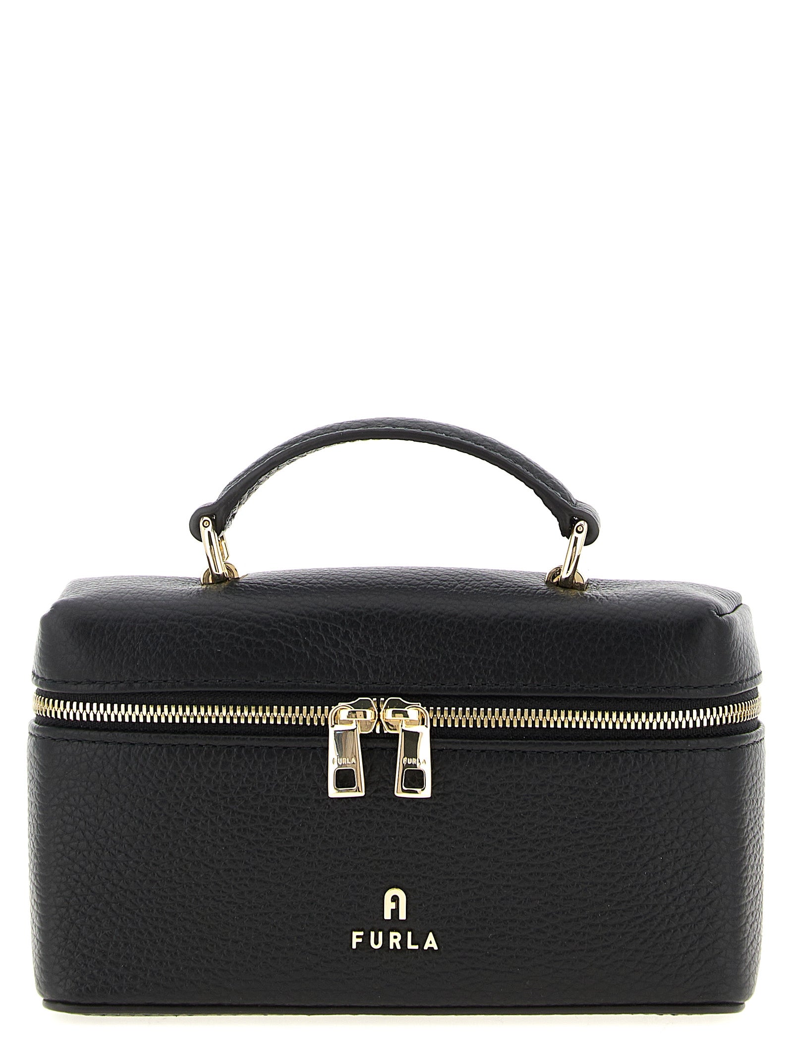Black Leather Handbag