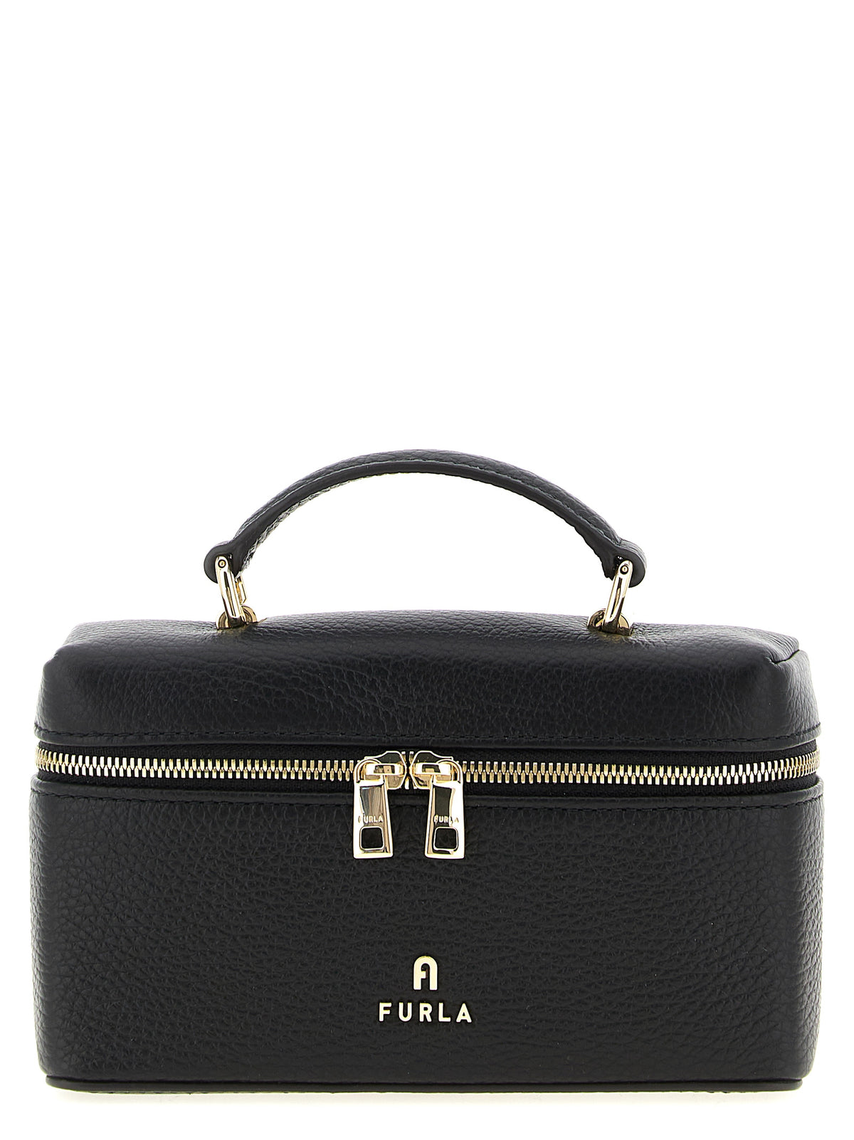 Black Leather Handbag