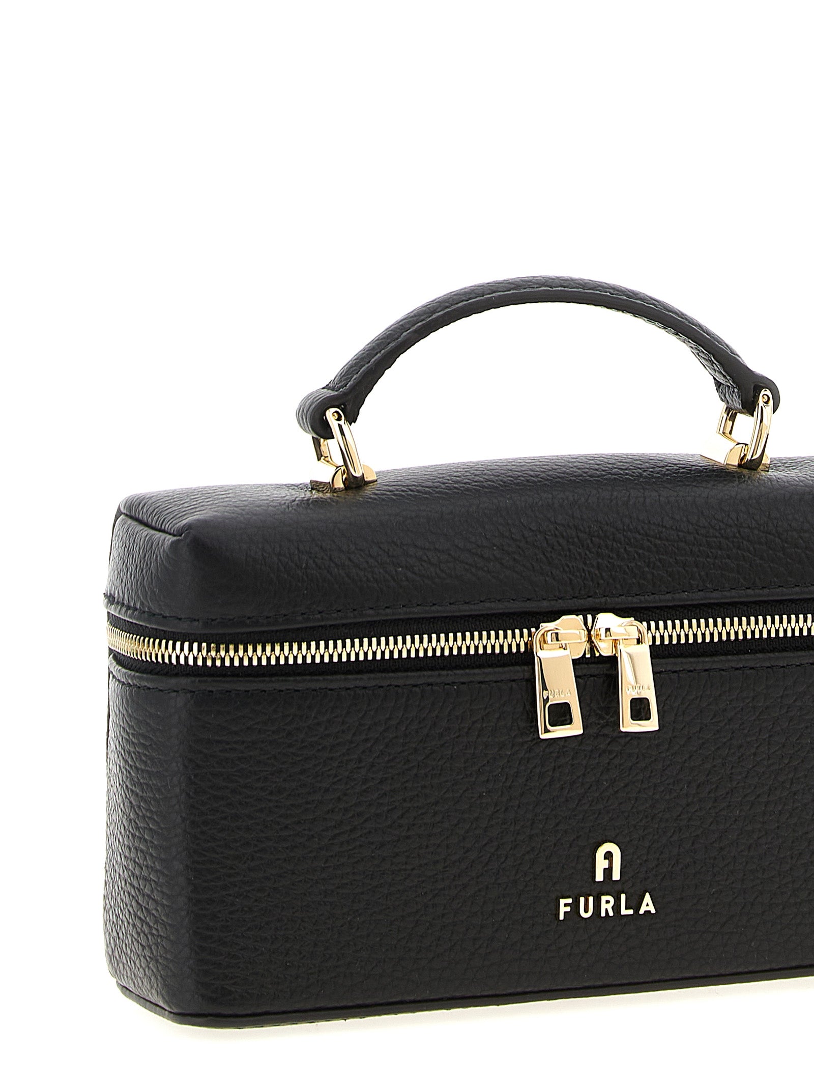 Black Leather Handbag