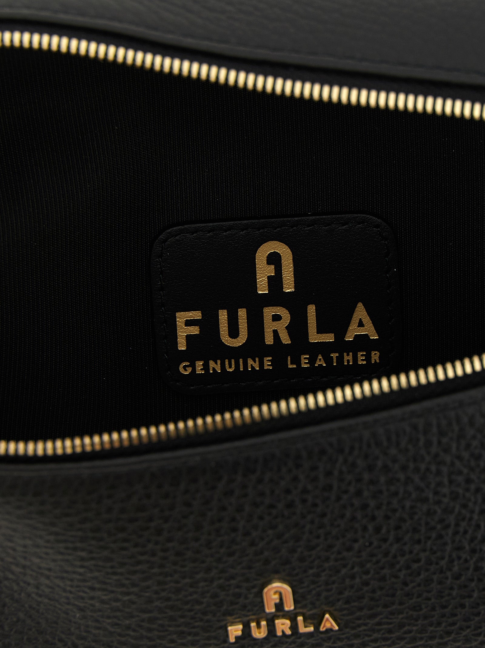 Black Leather Handbag