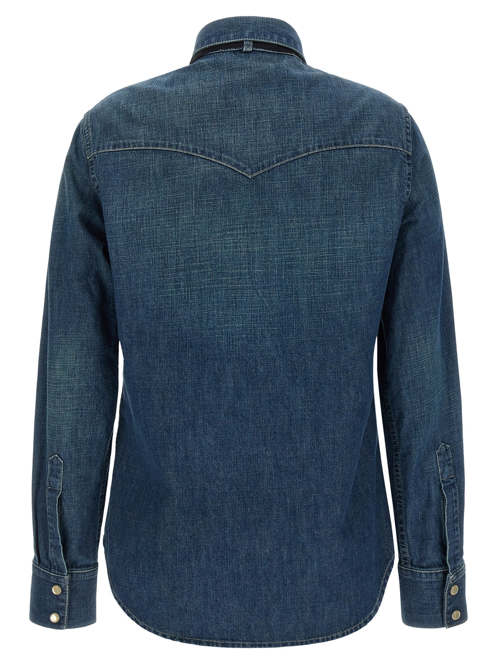 Blue Cotton Blouse