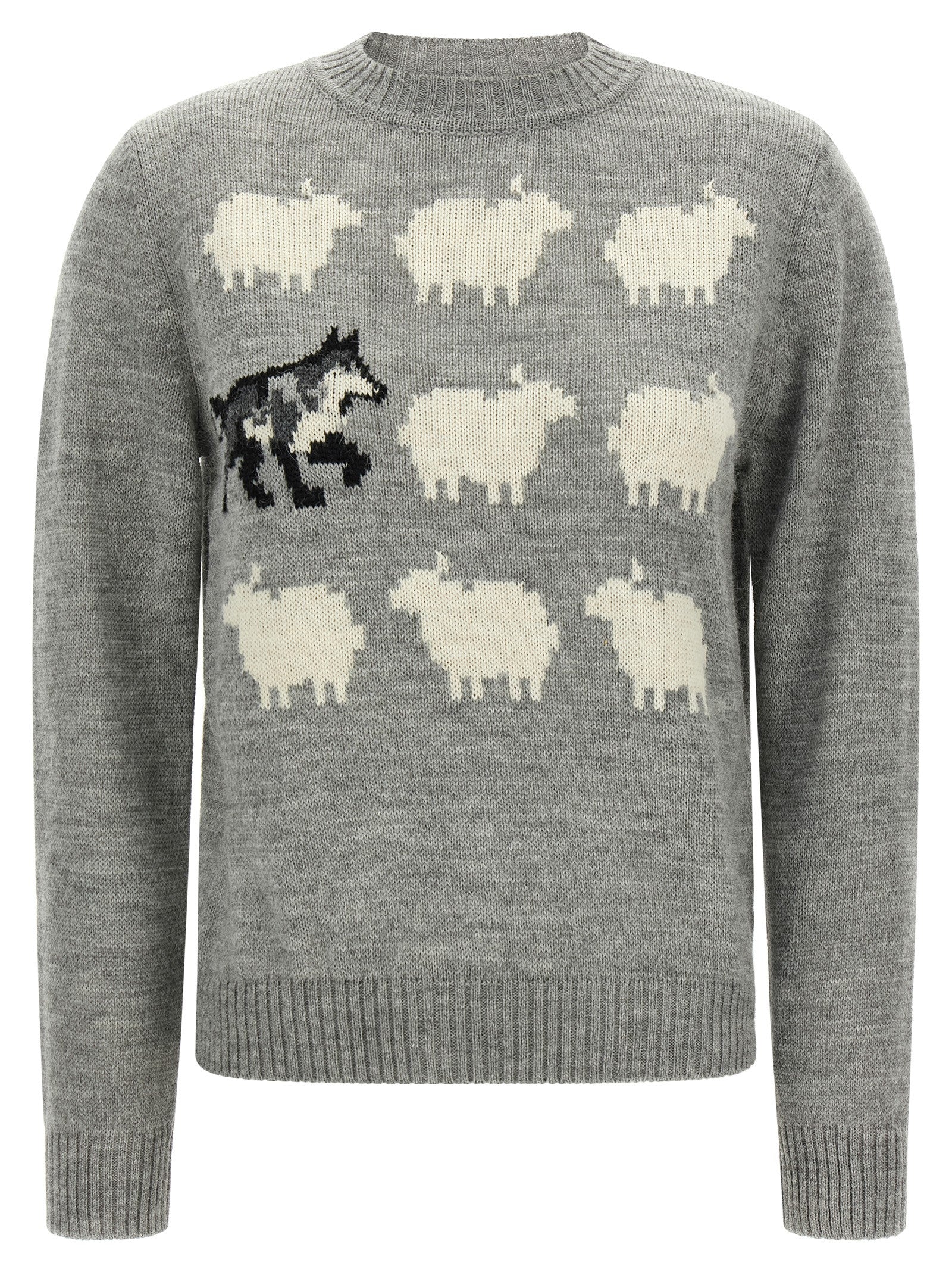 Gray Acetate Cardigan