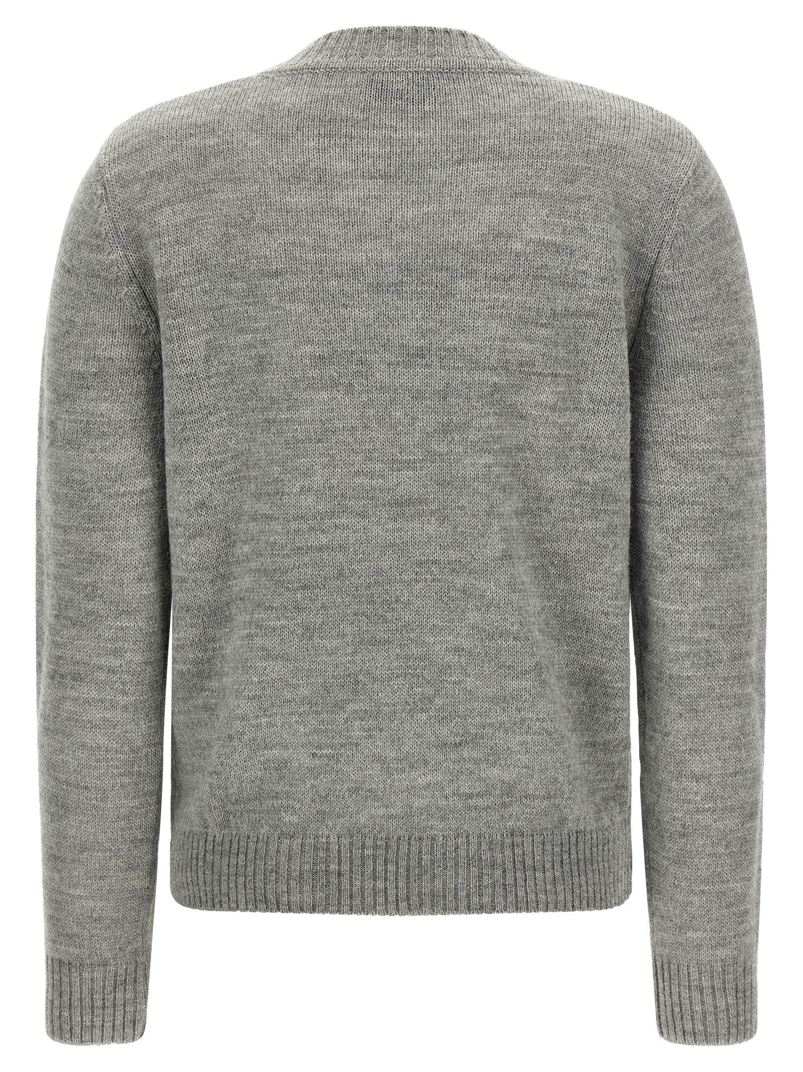 Gray Acetate Cardigan