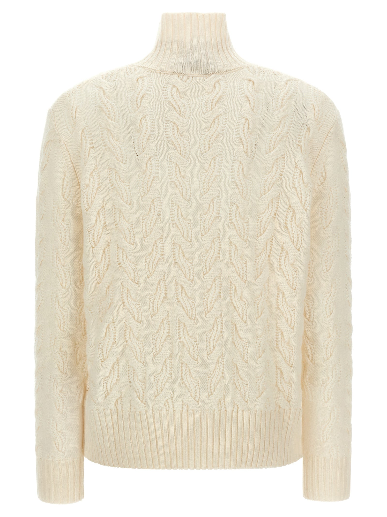 White Wool Cardigan