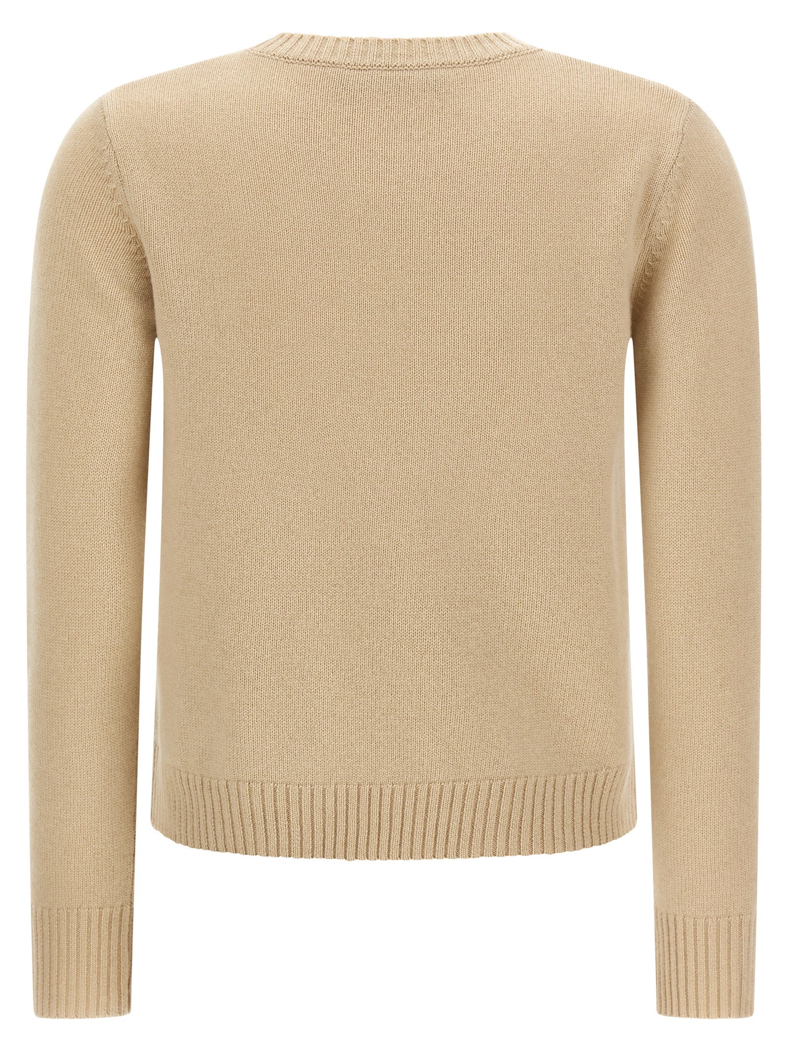 Beige Wool Cardigan