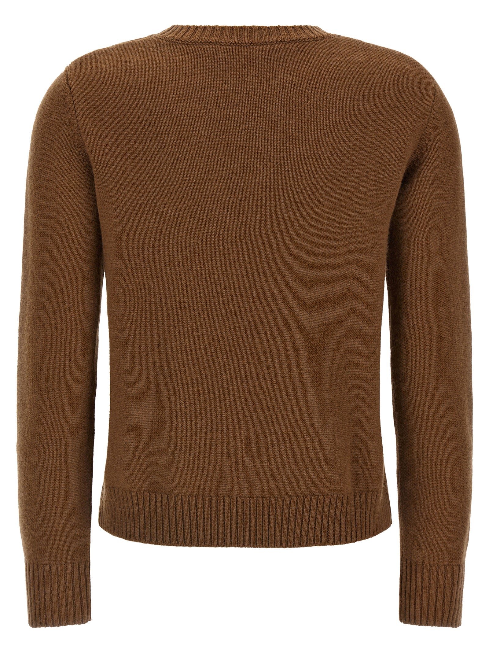 Brown Wool Cardigan