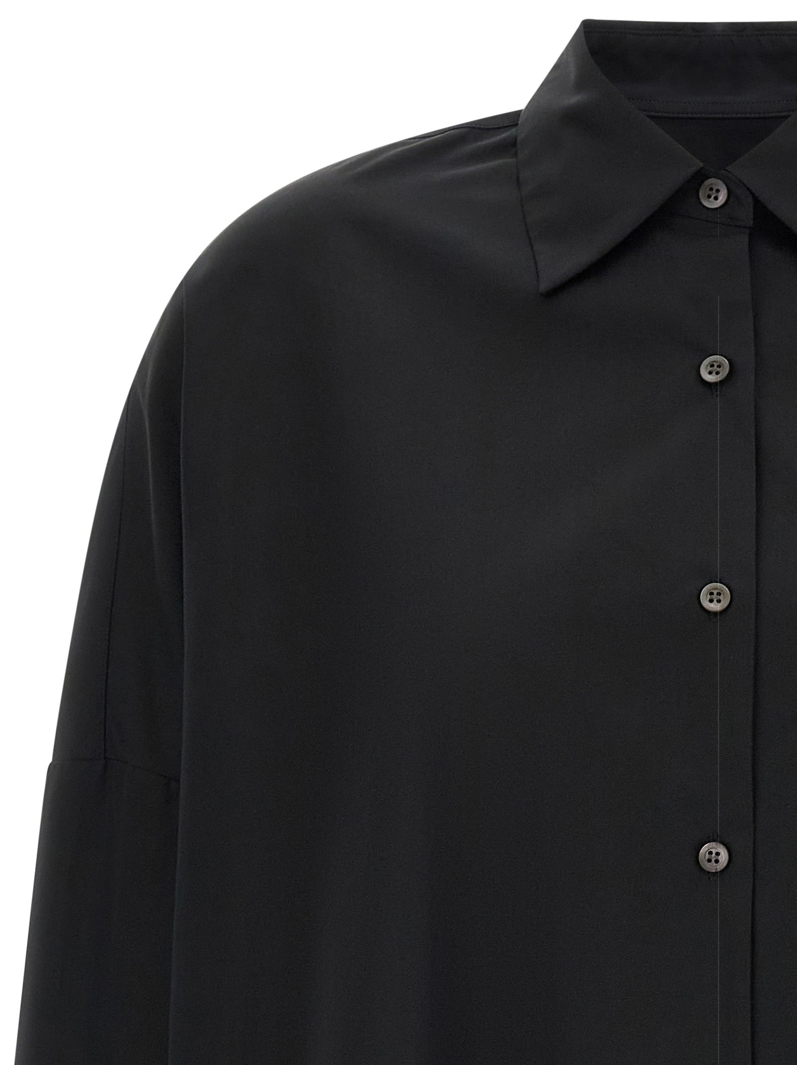 Black Cotton Blouse