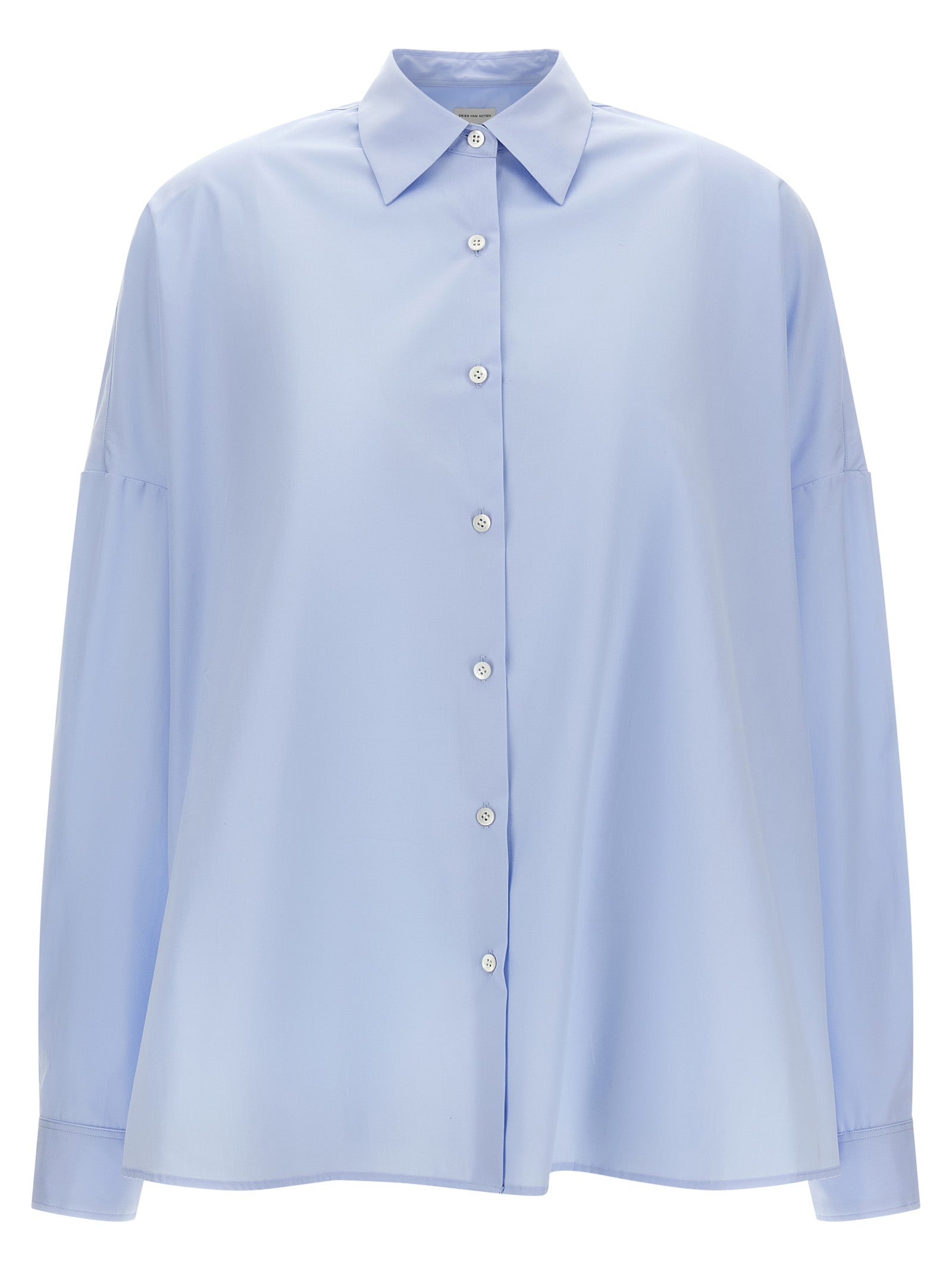 Blue Cotton Blouse