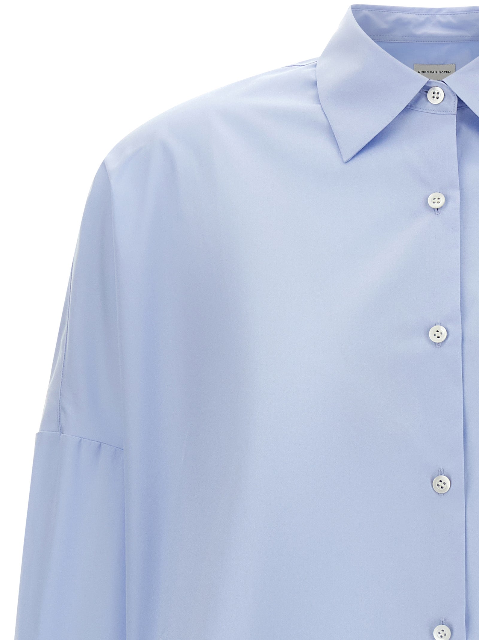 Blue Cotton Blouse
