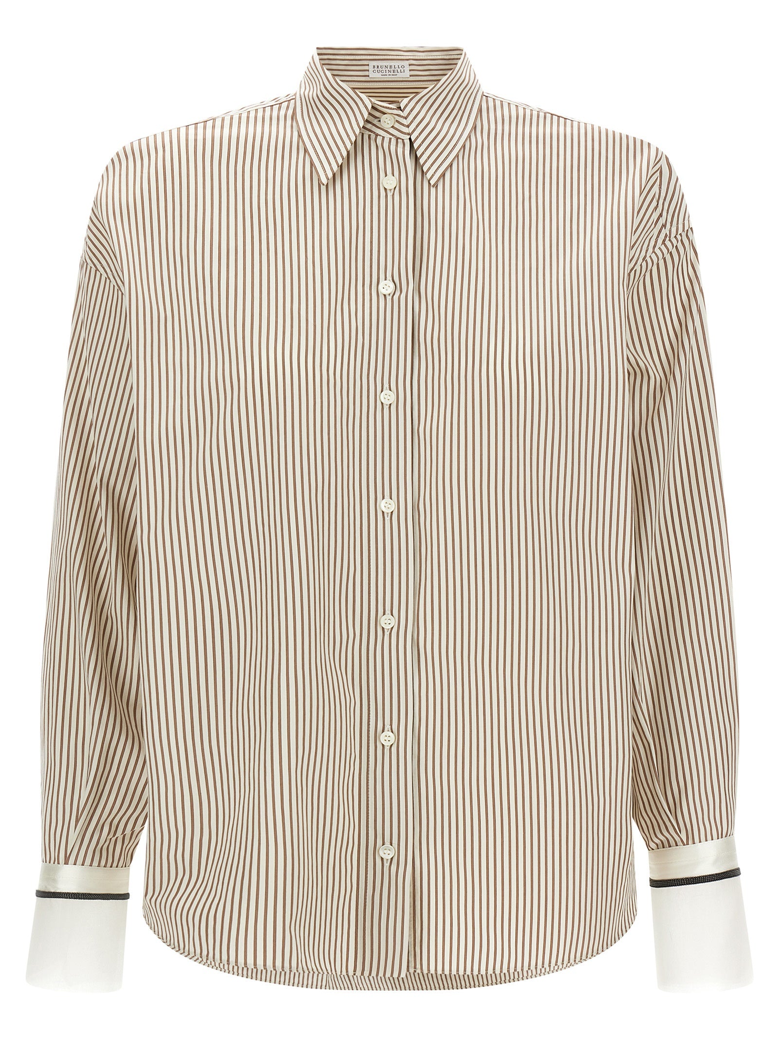 Beige Cotton Blouse
