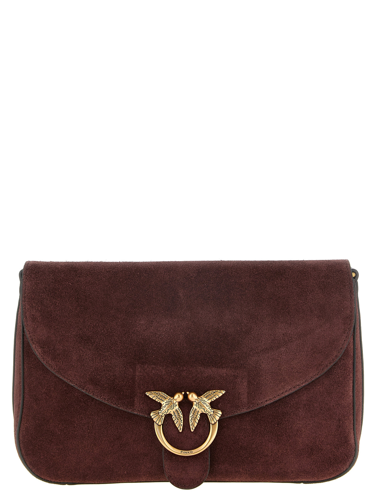 Bordeaux Calfskin Crossbody Bag
