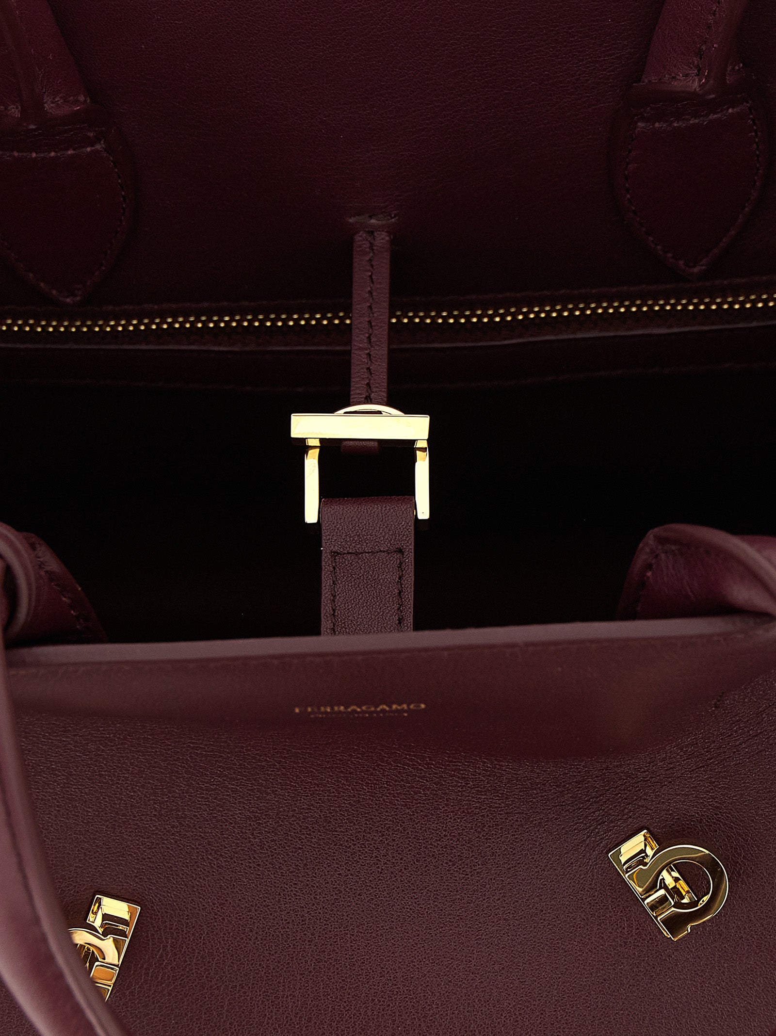 Bordeaux Calfskin Handbag