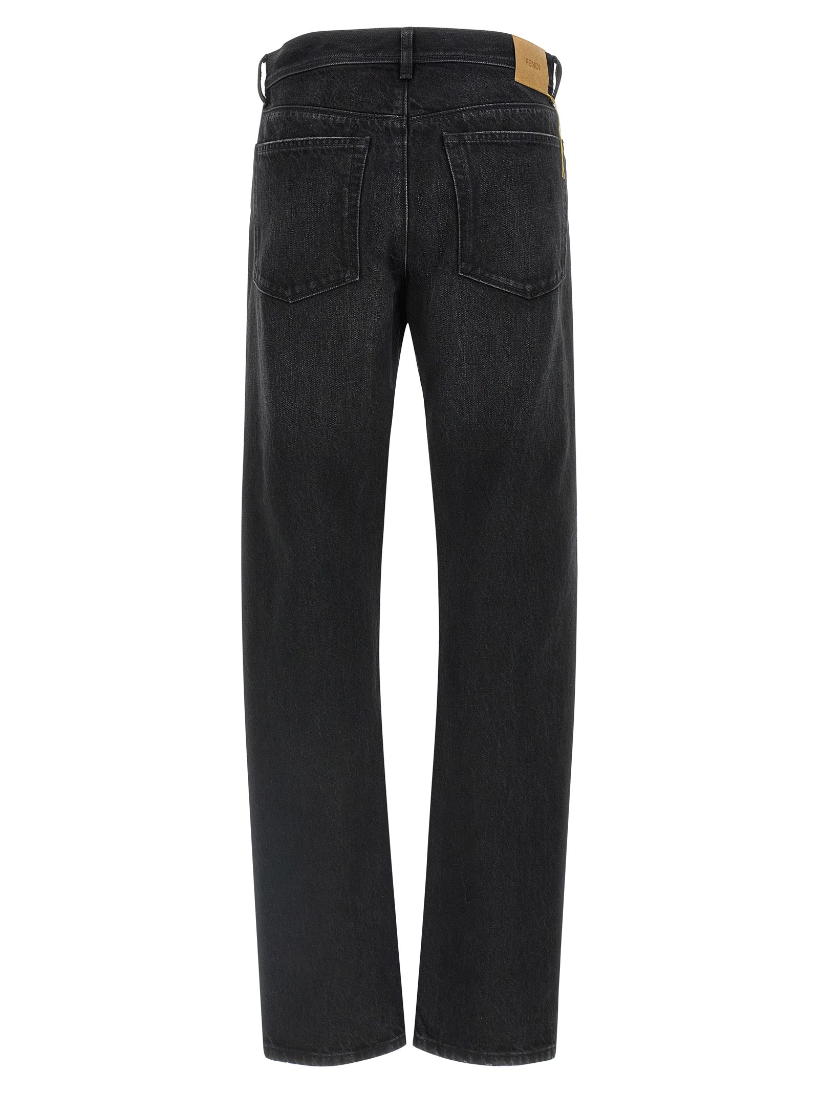 Black Cotton Jeans Denim