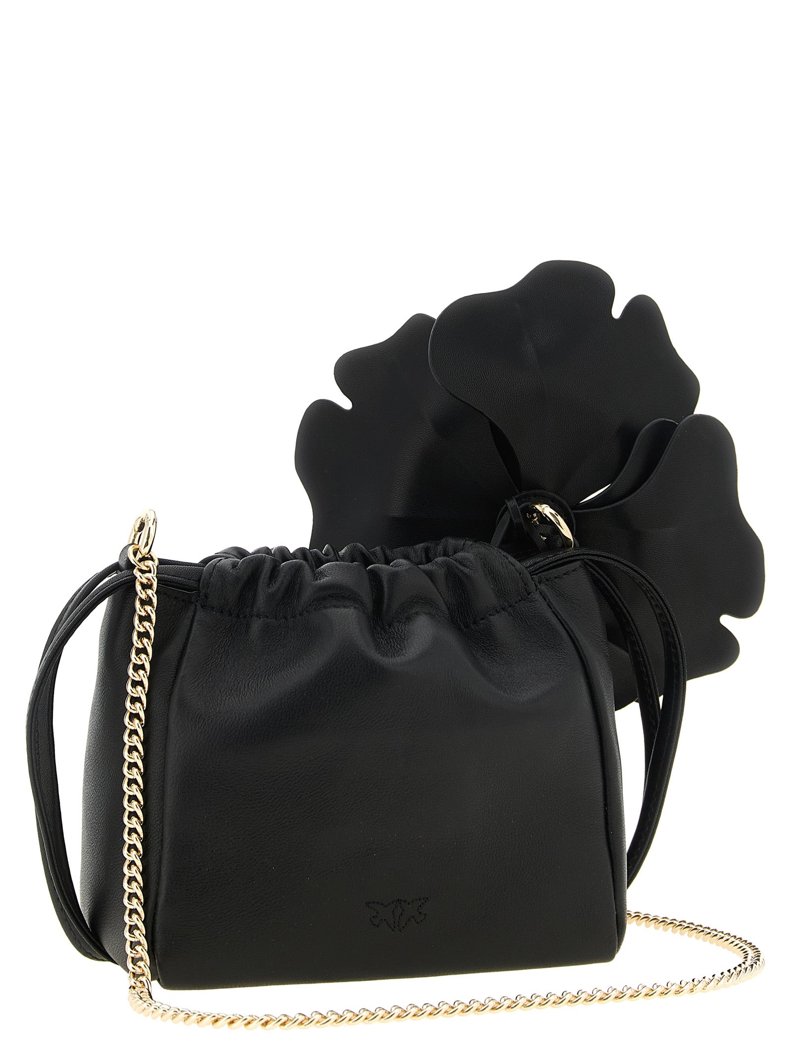Black Lambskin Clutch Bag
