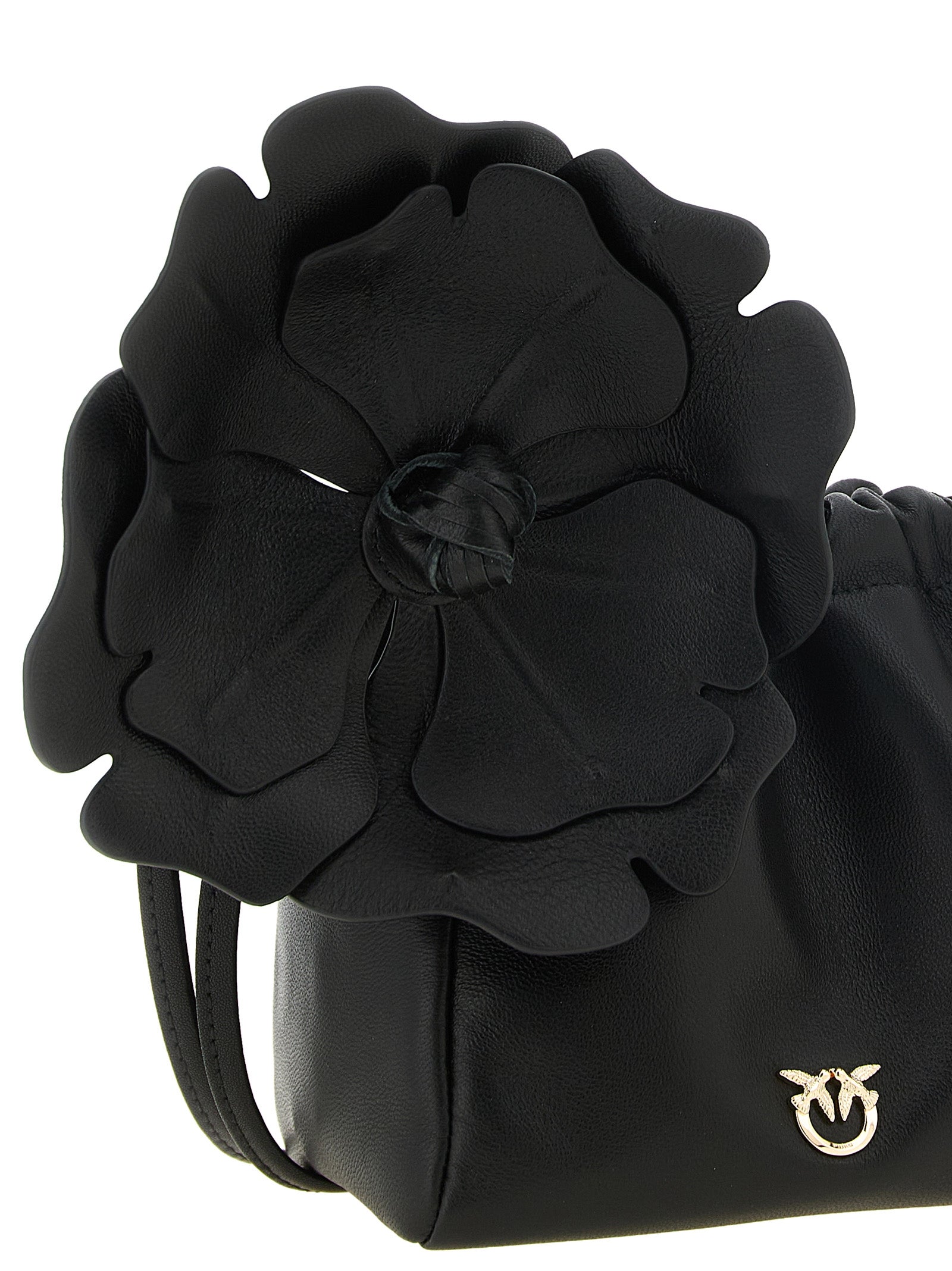 Black Lambskin Clutch Bag