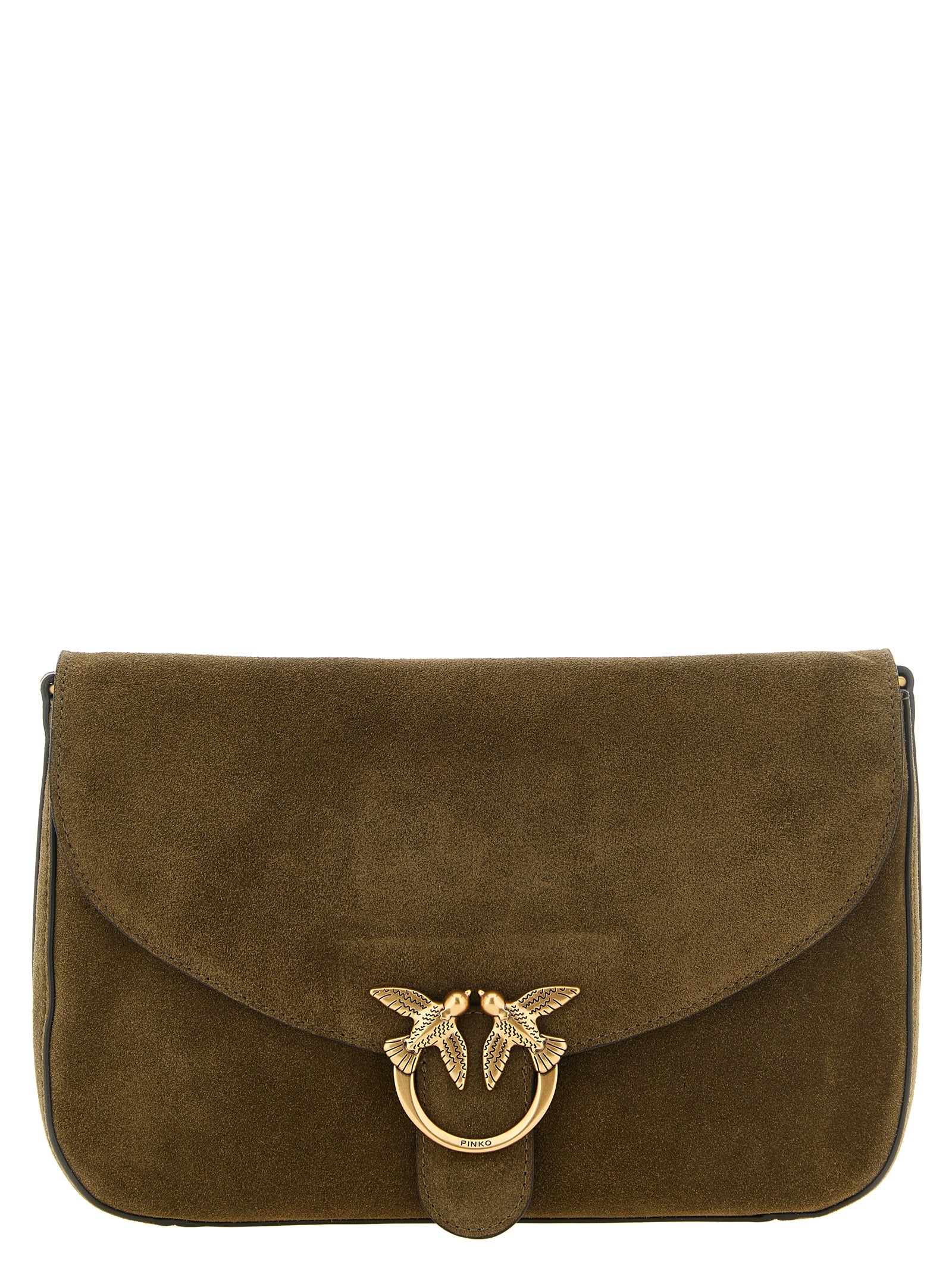 Bicolor Calfskin Crossbody Bag