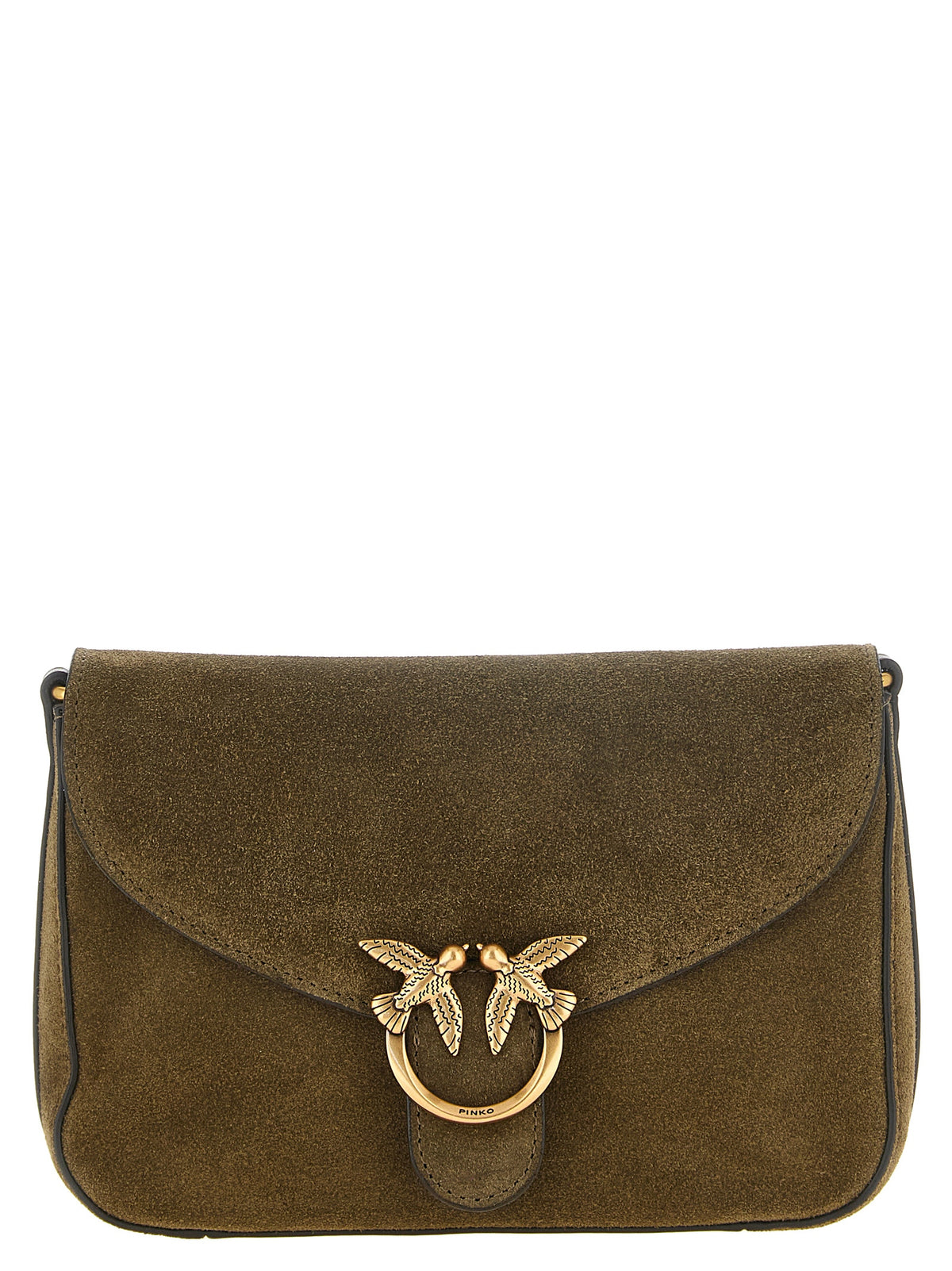 Bicolor Calfskin Crossbody Bag