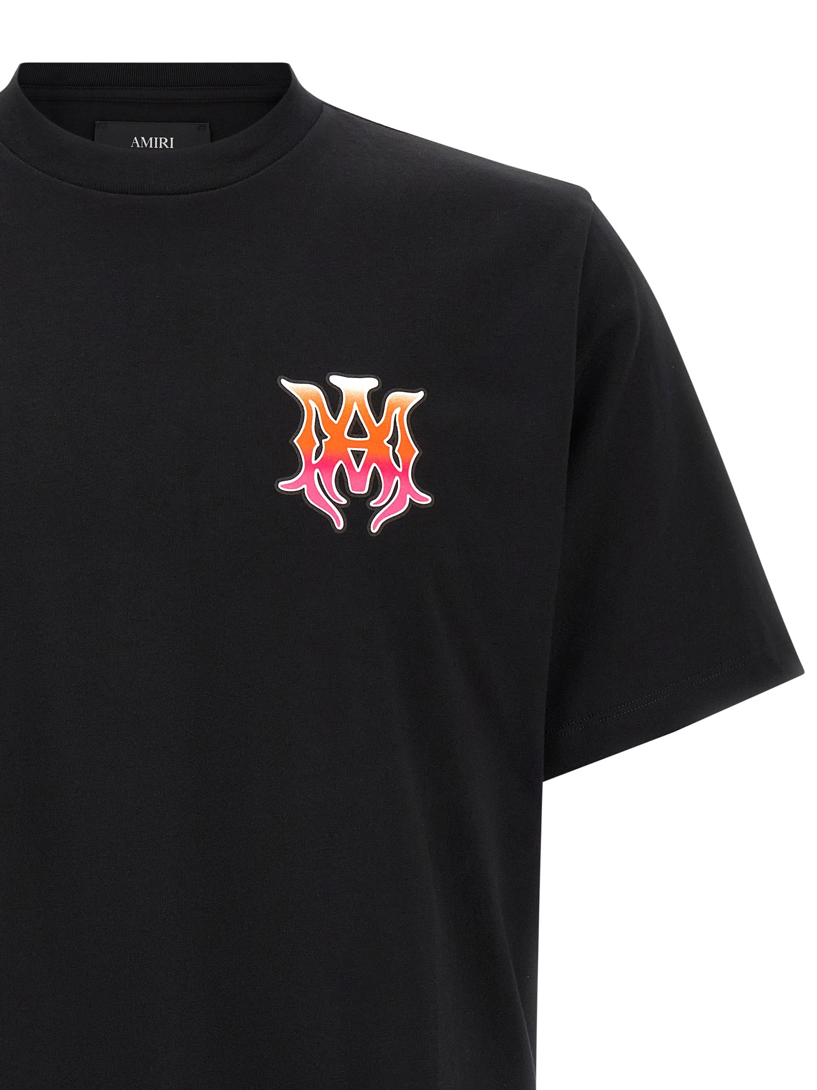 Black Cotton T-Shirt