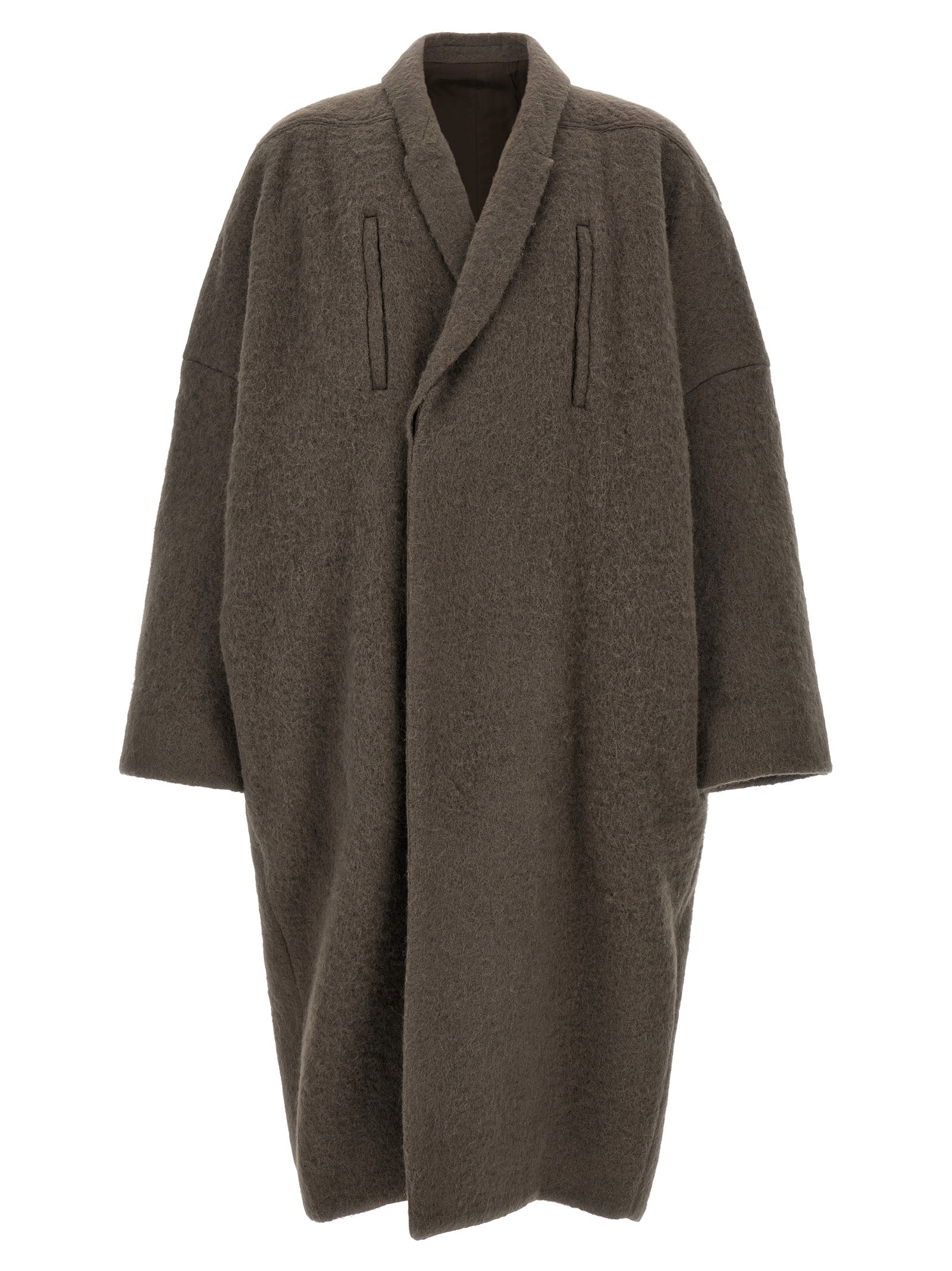 Gray Marabou Coat