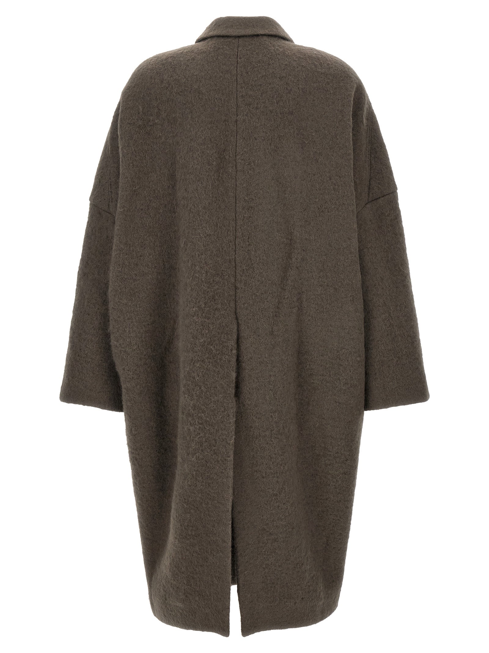 Gray Marabou Coat