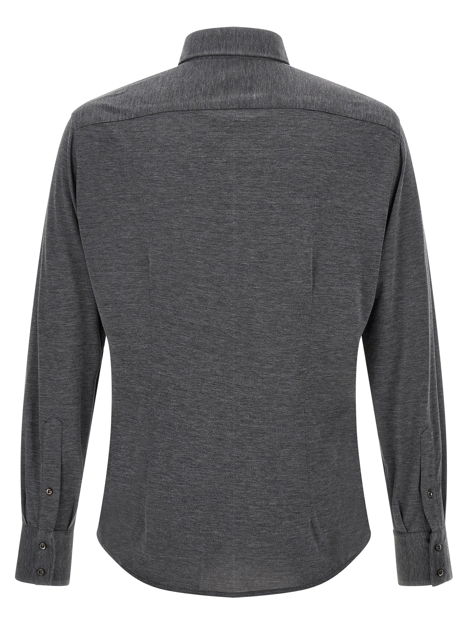 Gray Silk Blouse