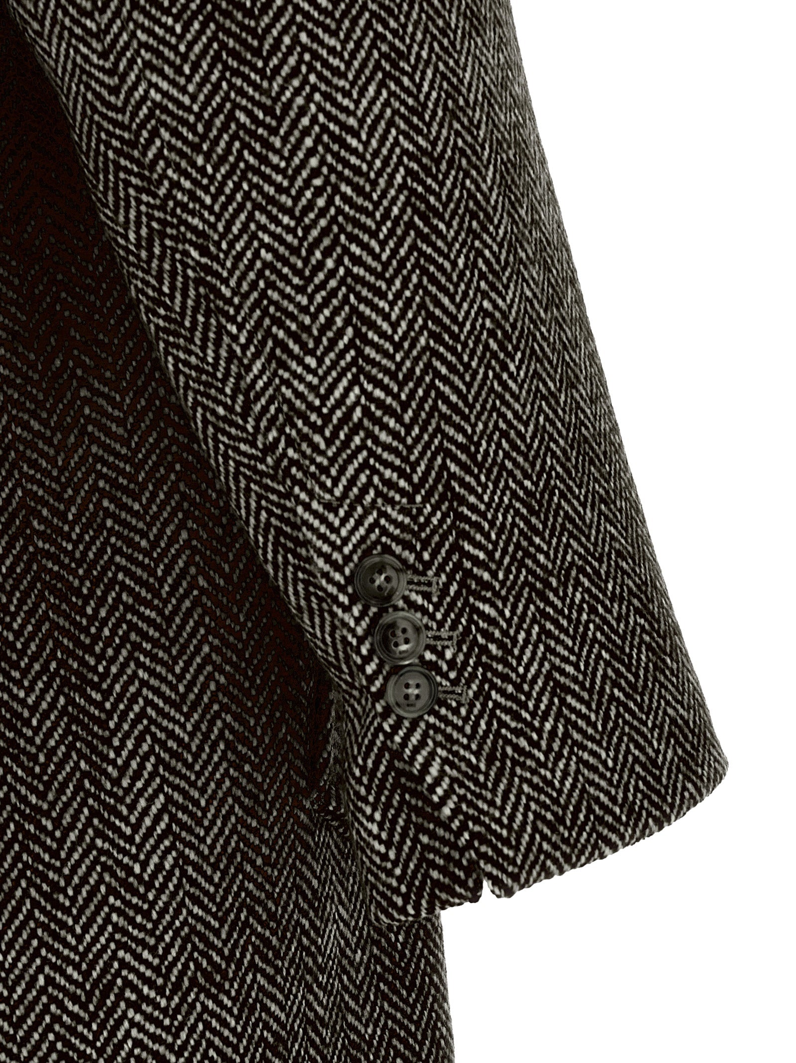 Black Virgin Wool Coat