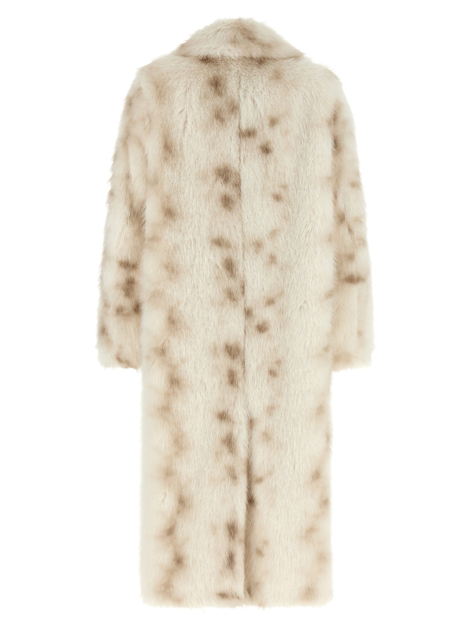 Beige Polyester Coat