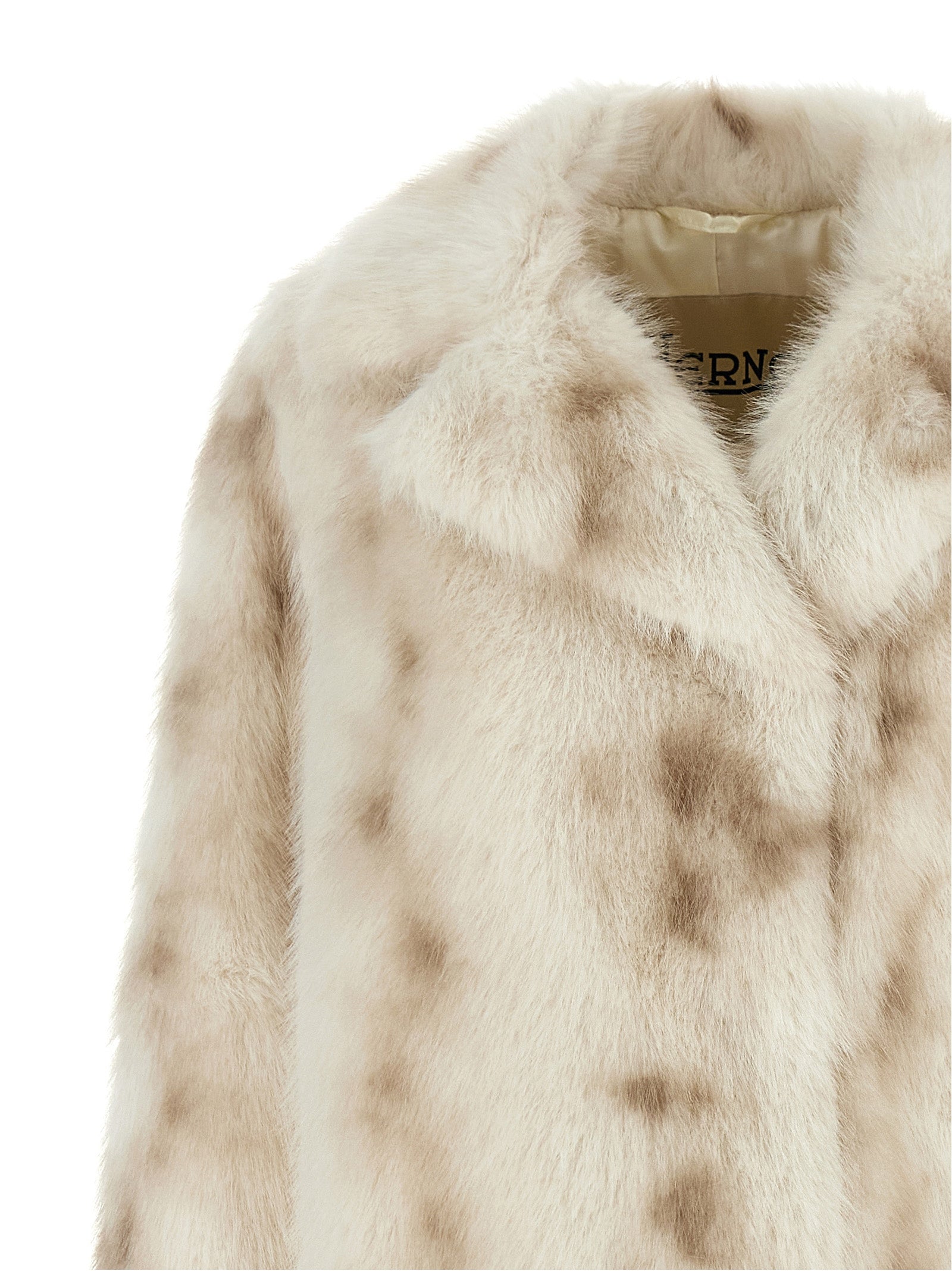 Beige Polyester Coat