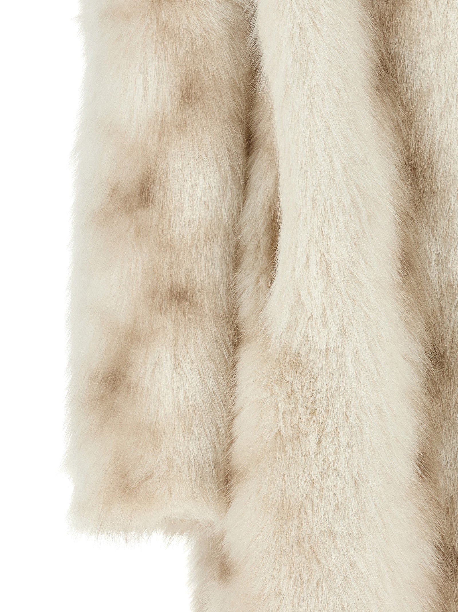 Beige Polyester Coat