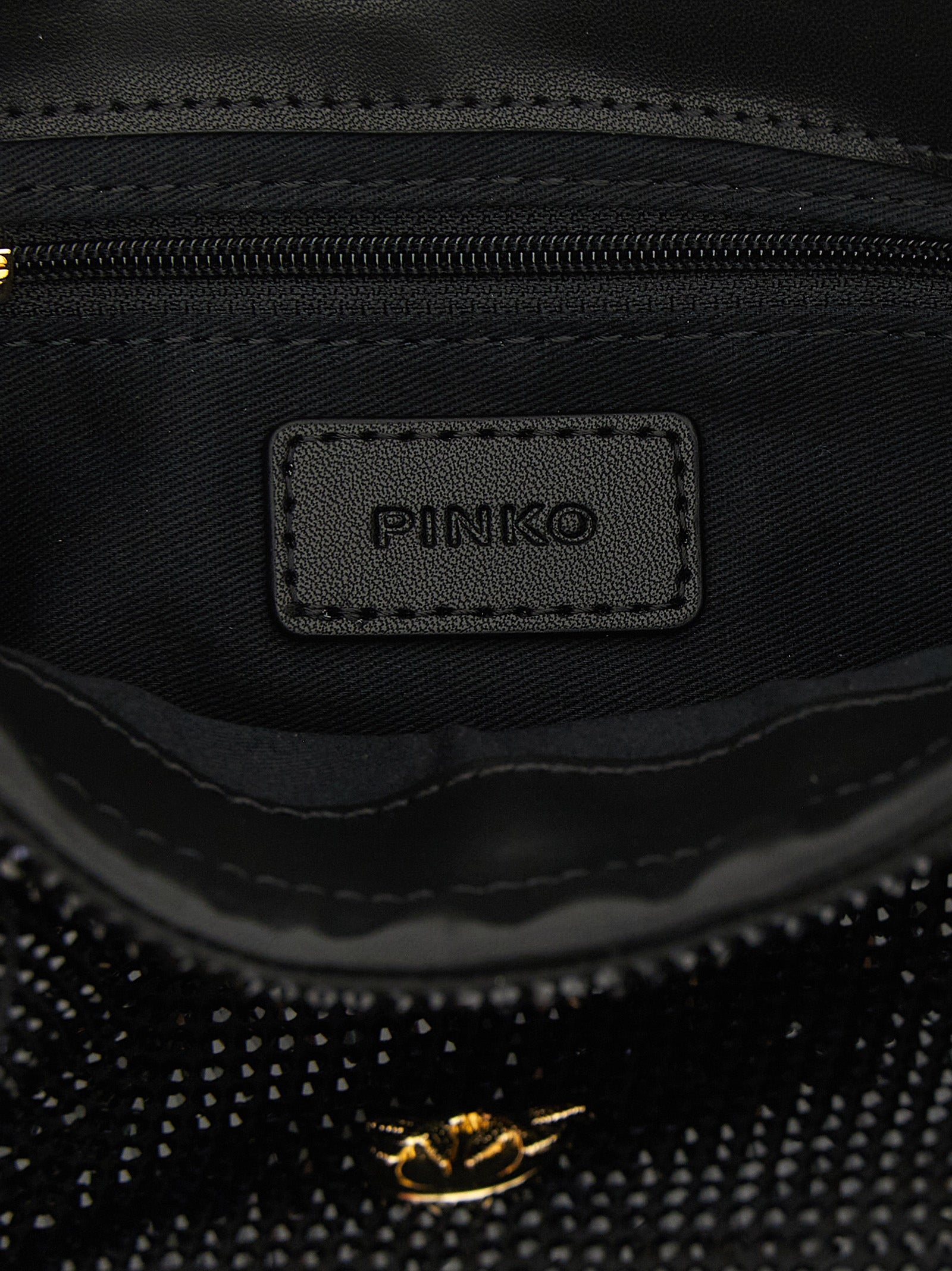 Black Polyethylene Clutch Bag