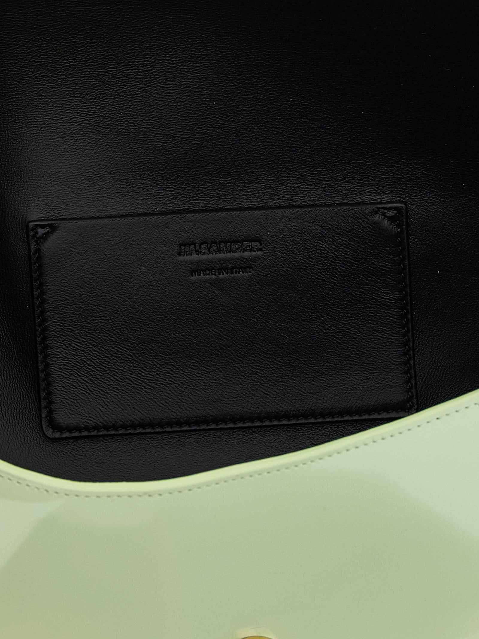 Bicolor Calfskin Shoulder Bag