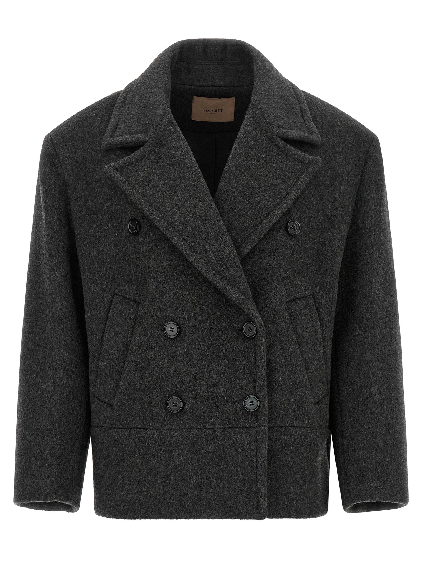 Gray Wool Coat