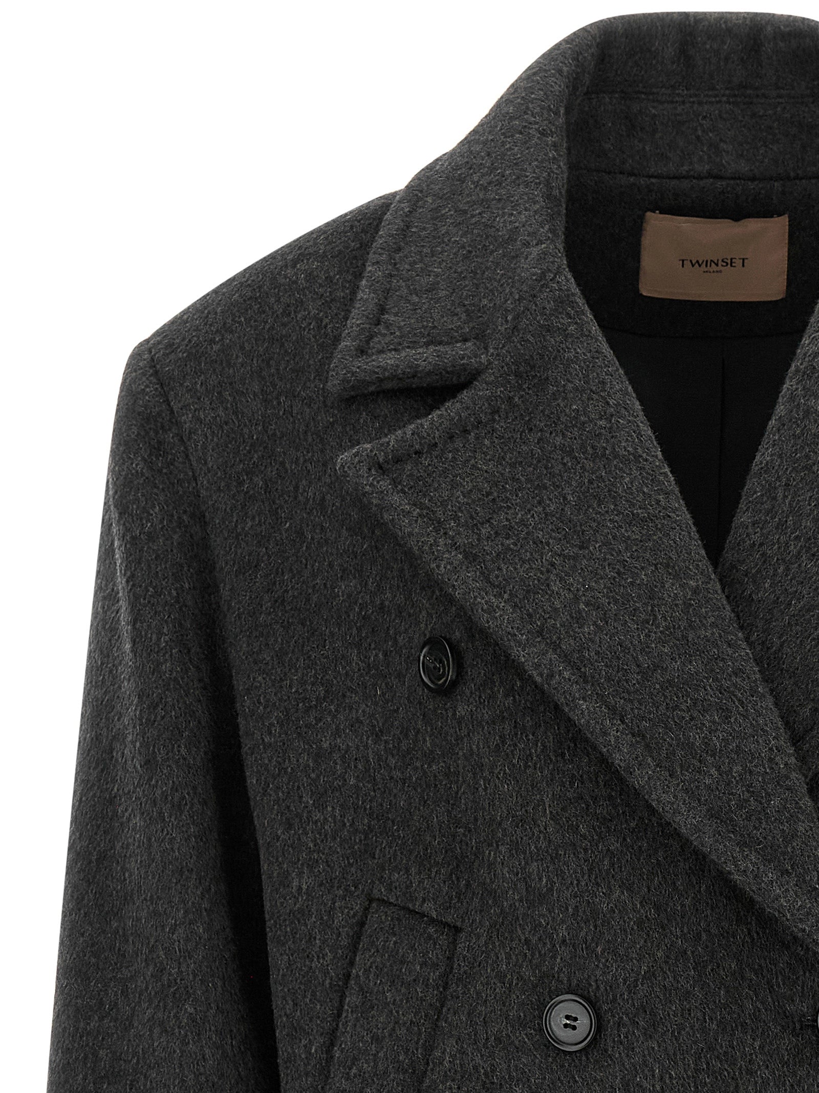 Gray Wool Coat