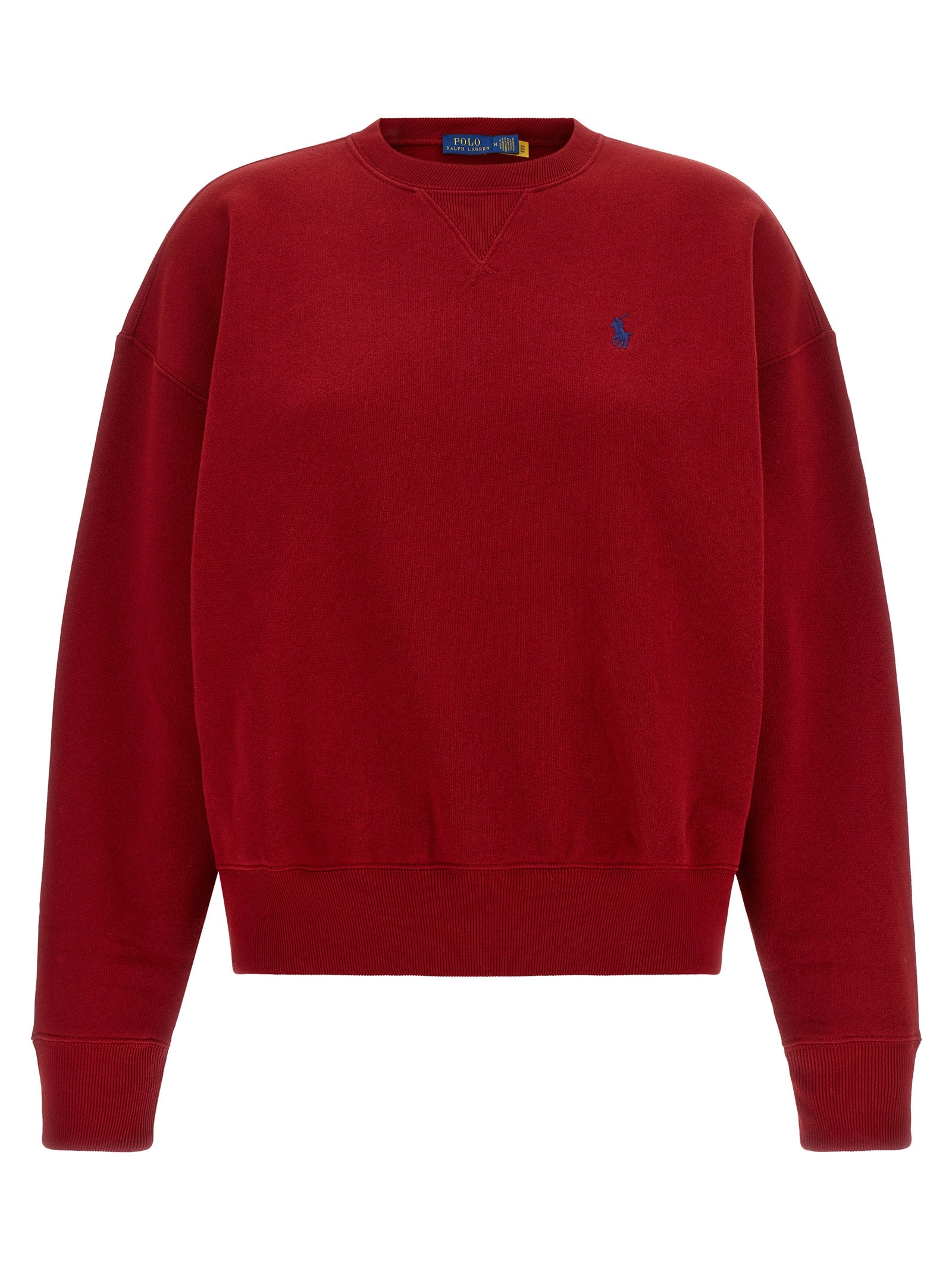Red Cotton Sweatshirt