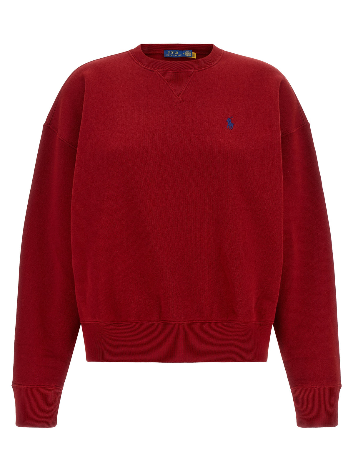 Red Cotton Sweatshirt