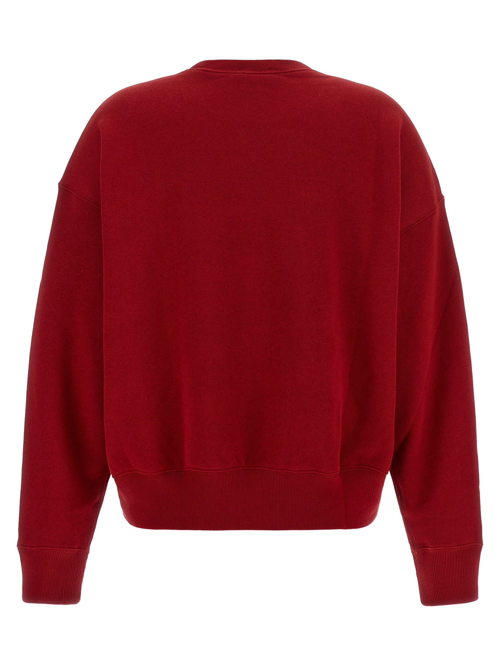 Red Cotton Sweatshirt