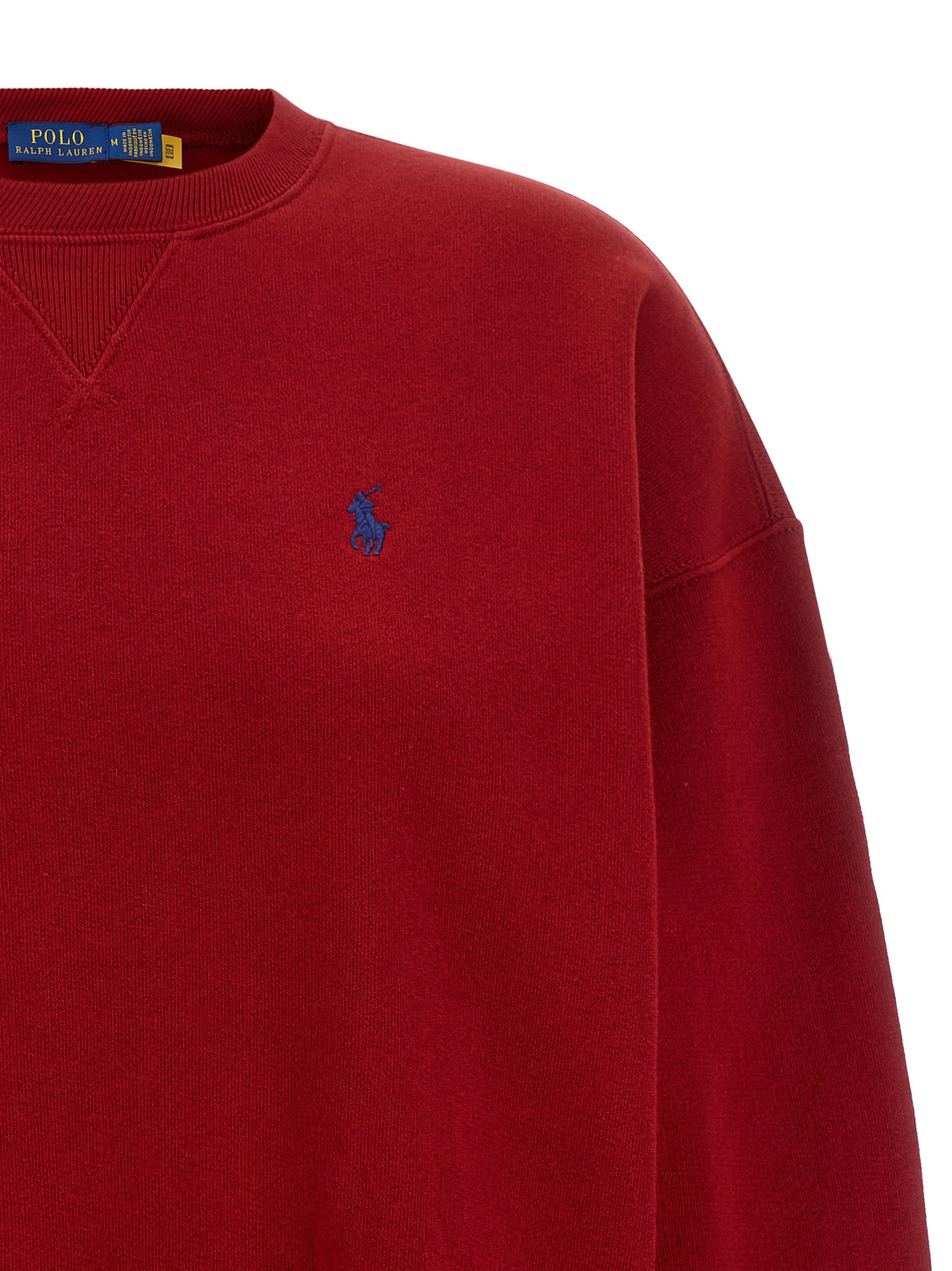 Red Cotton Sweatshirt