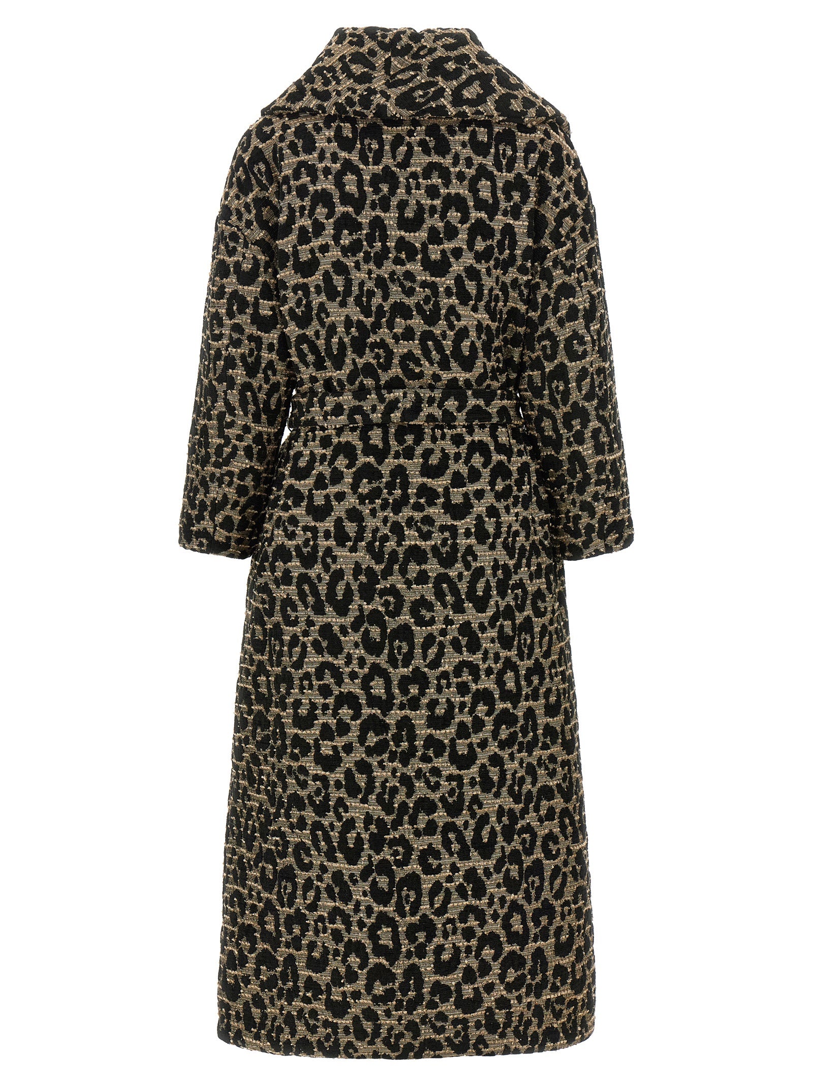 Black Acetate Coat