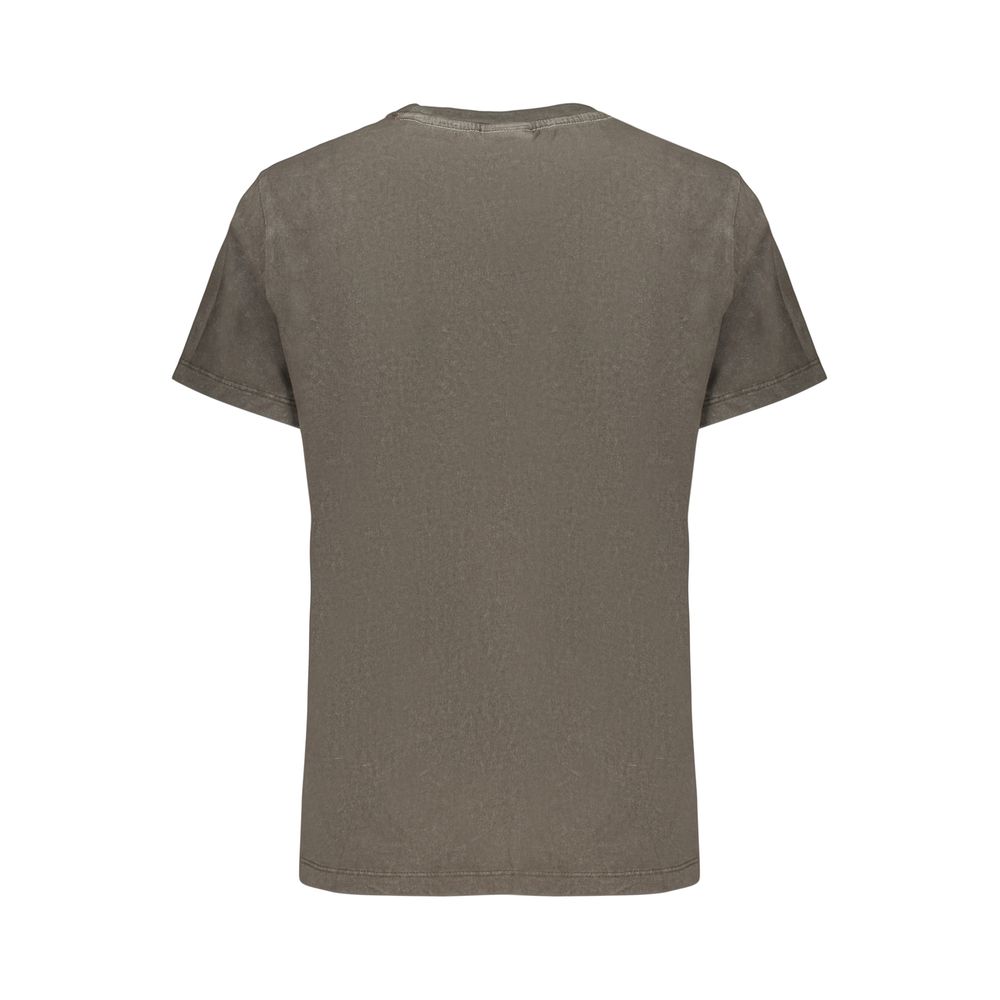 Gray Cotton T-Shirt