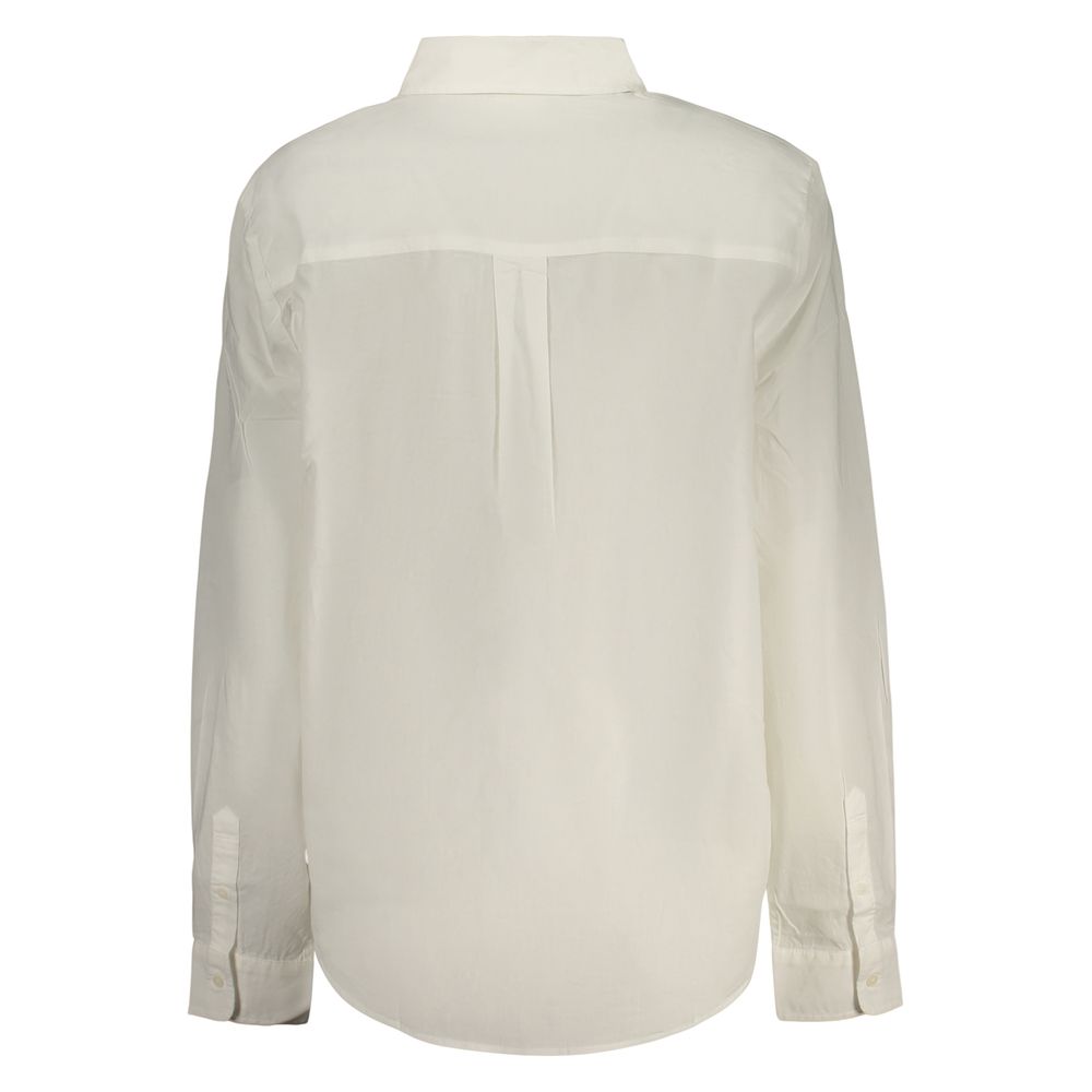 White Cotton Dress Shirt