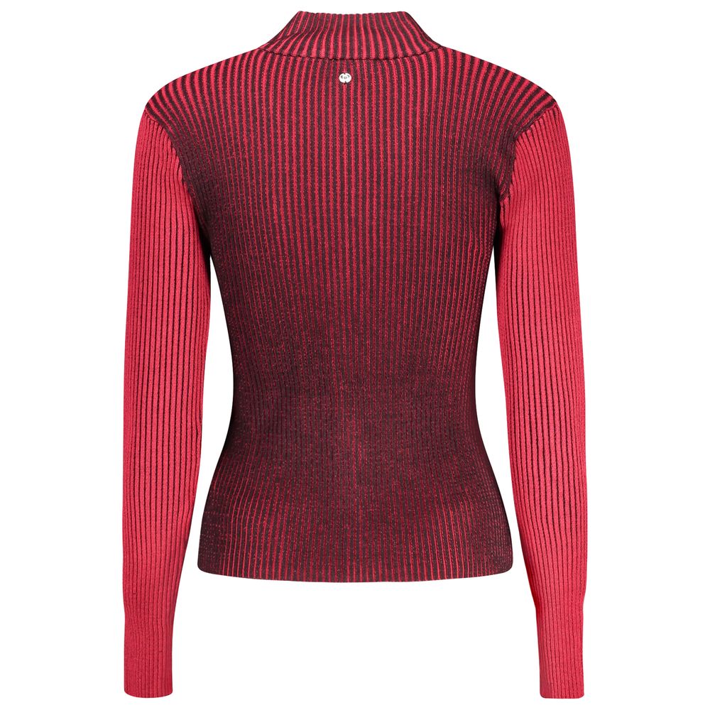 Red Viscose Women's Top
