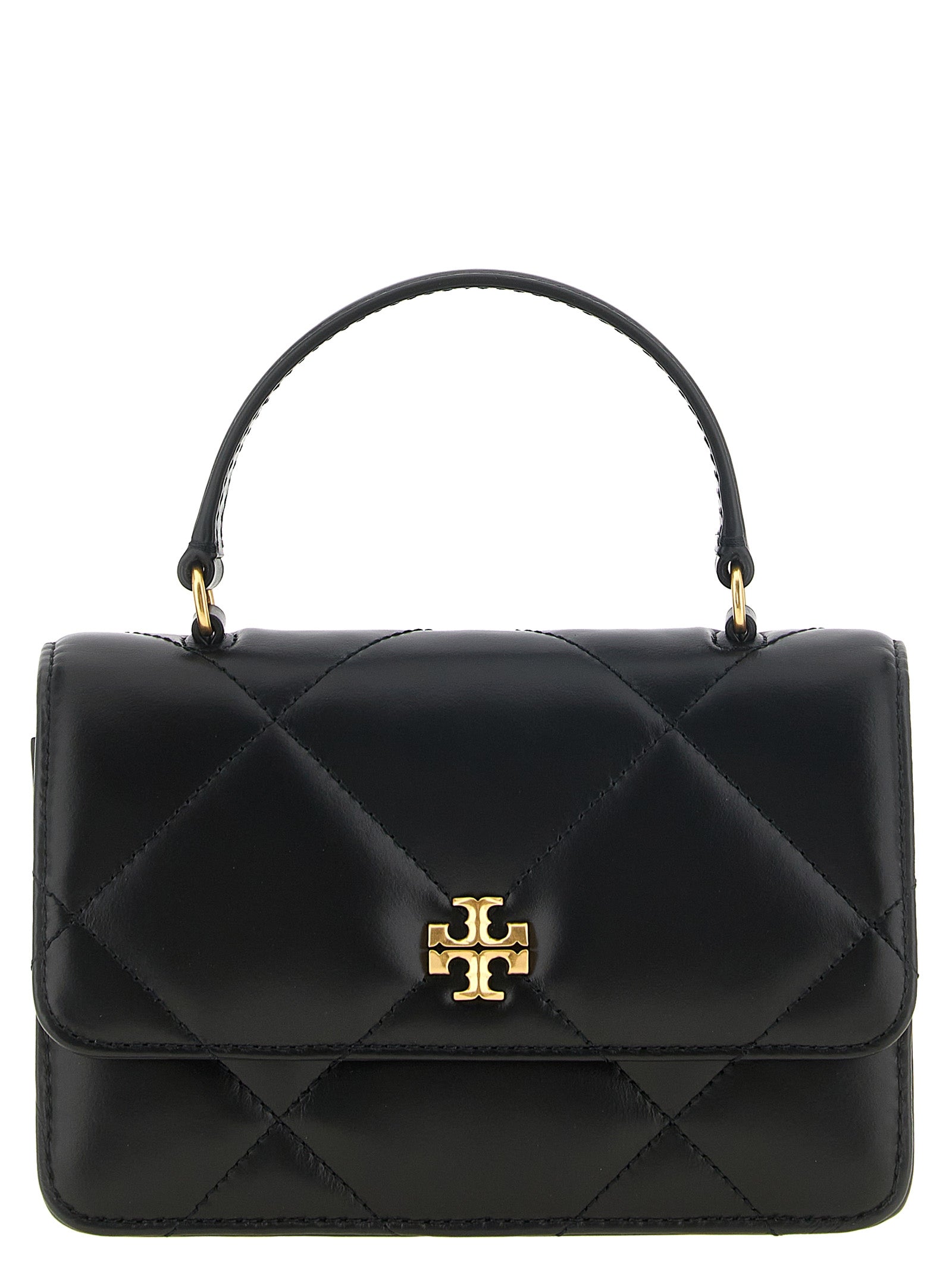 Black Cowhide Crossbody Bag