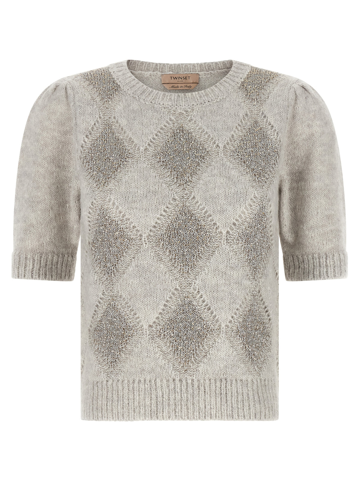 Gray Marabou Cardigan