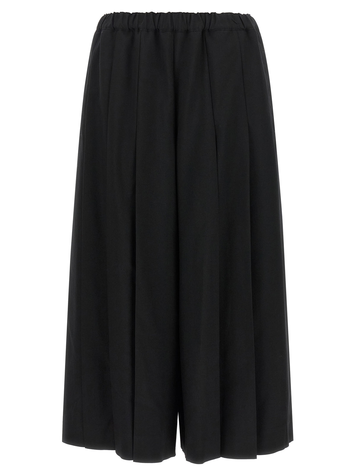 Black Wool Casual Pants