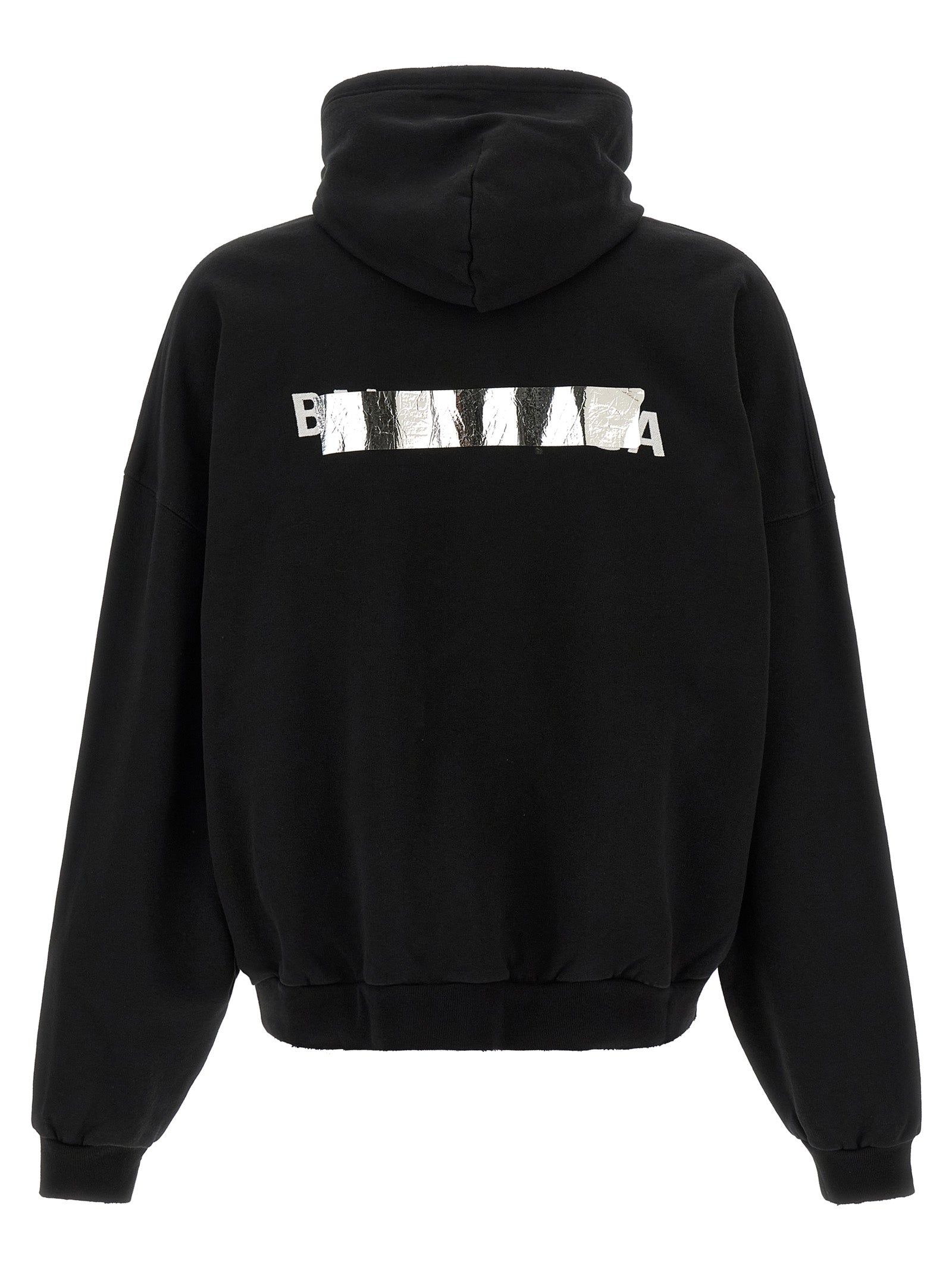 Black Cotton Sweatshirt