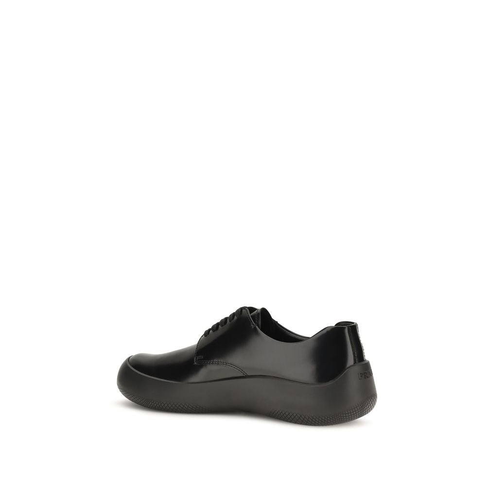 Black Calf Leather Bos Taurus Low Top Sneakers
