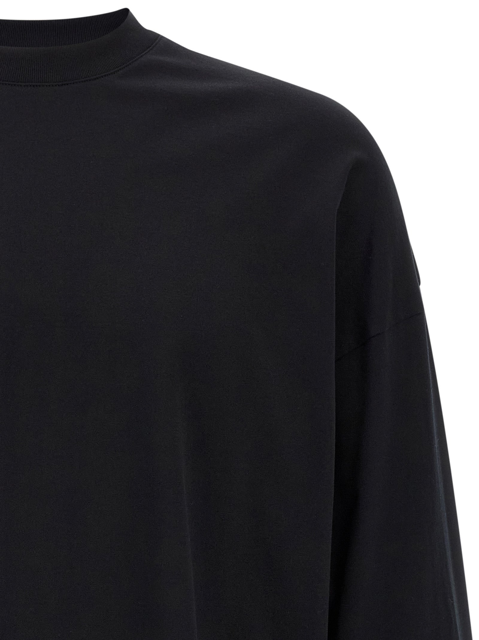 Black Cotton T-Shirt