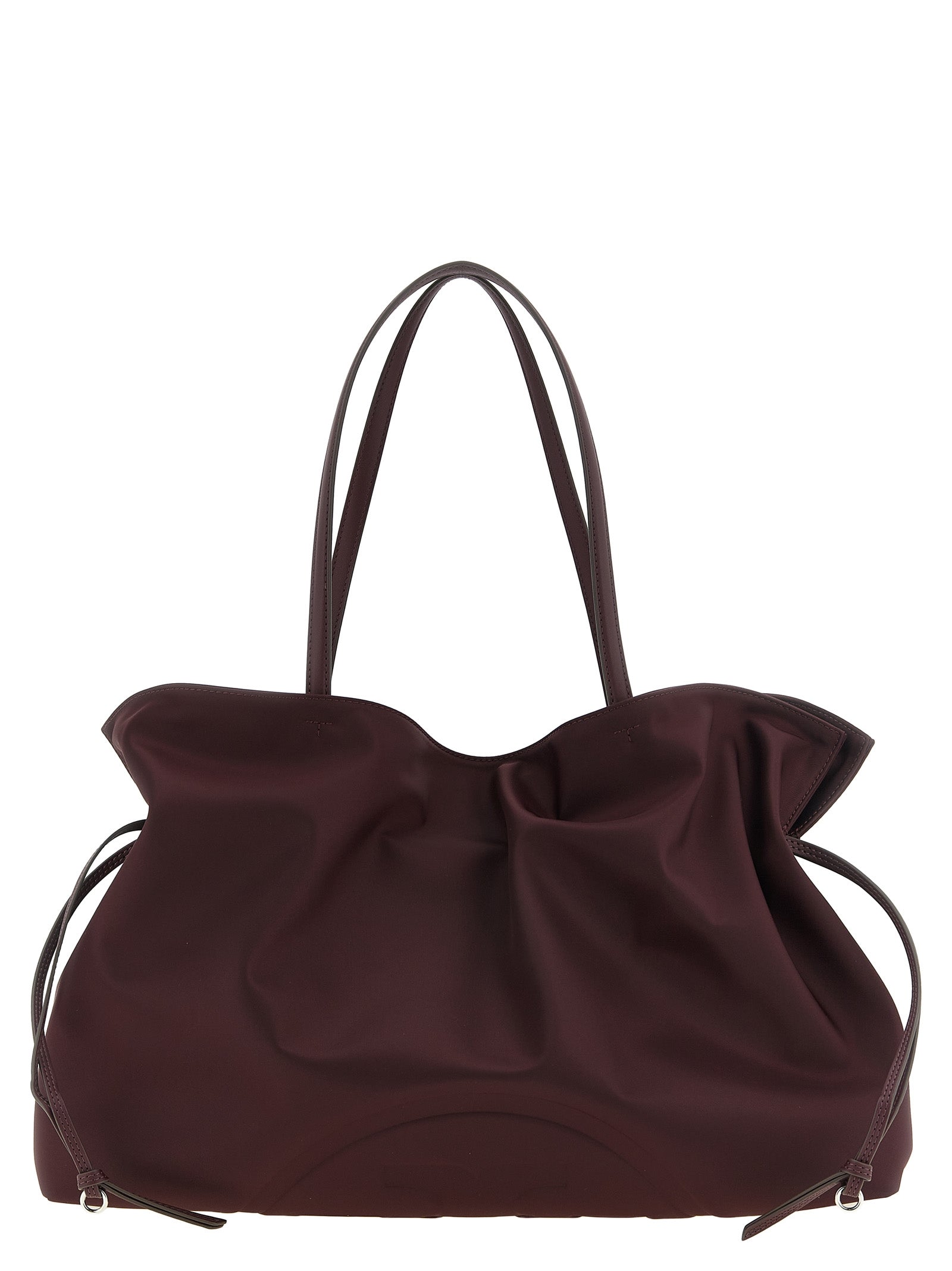 Bordeaux Polyamide Shoulder Bag