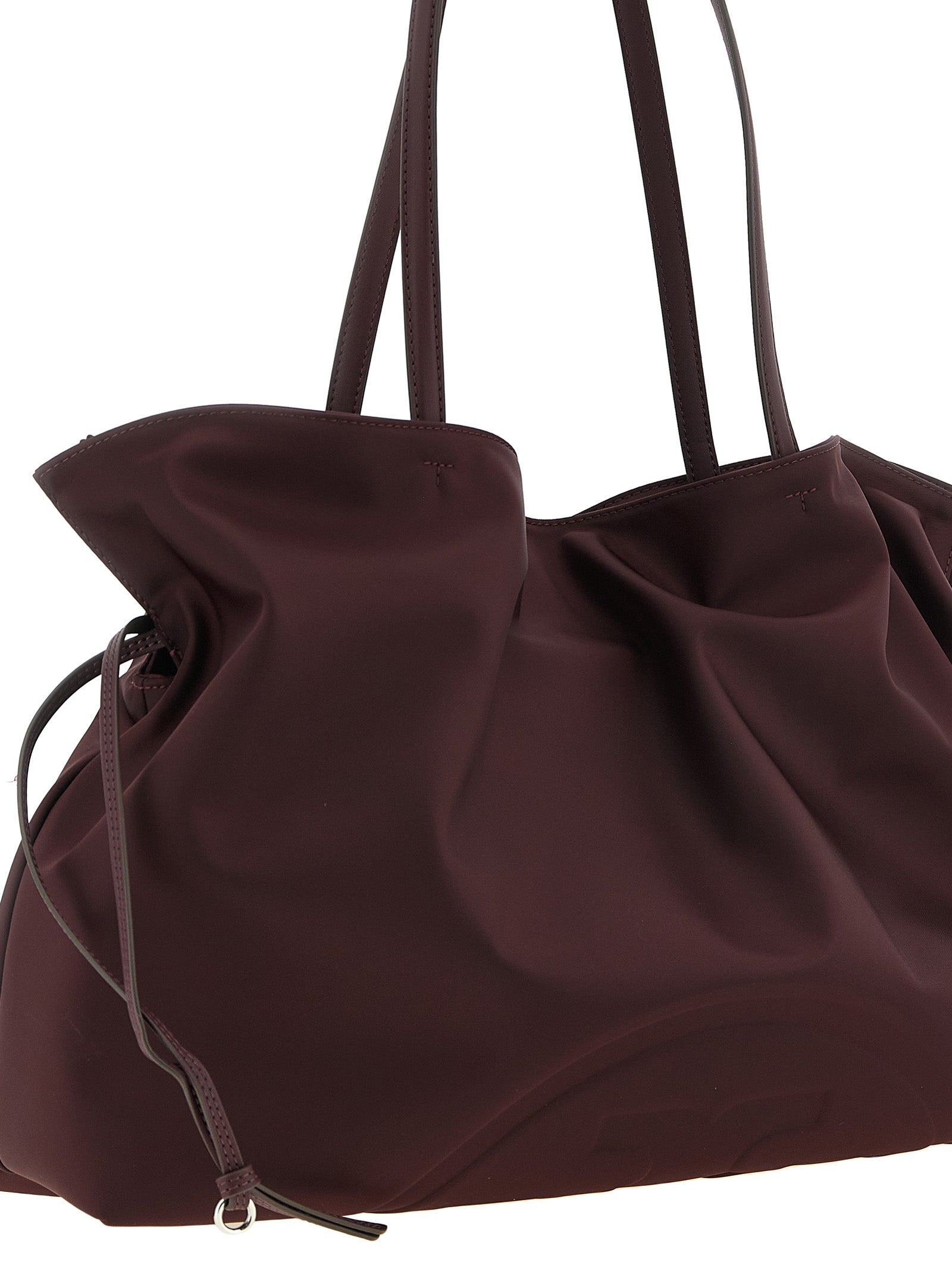Bordeaux Polyamide Shoulder Bag